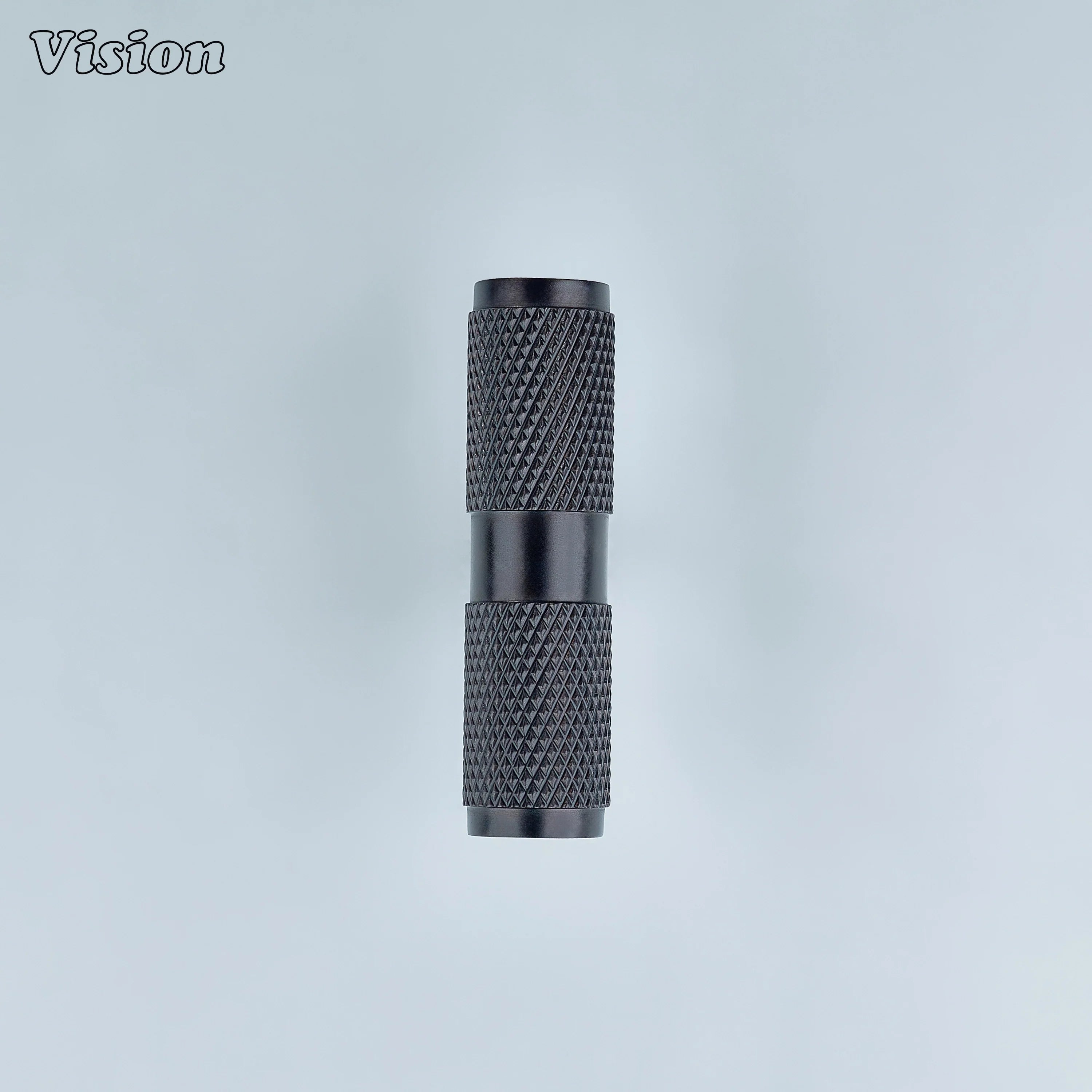 Knurled Oil Rubbed Bronze cabinet t-knob bar style for kitchen storage units
