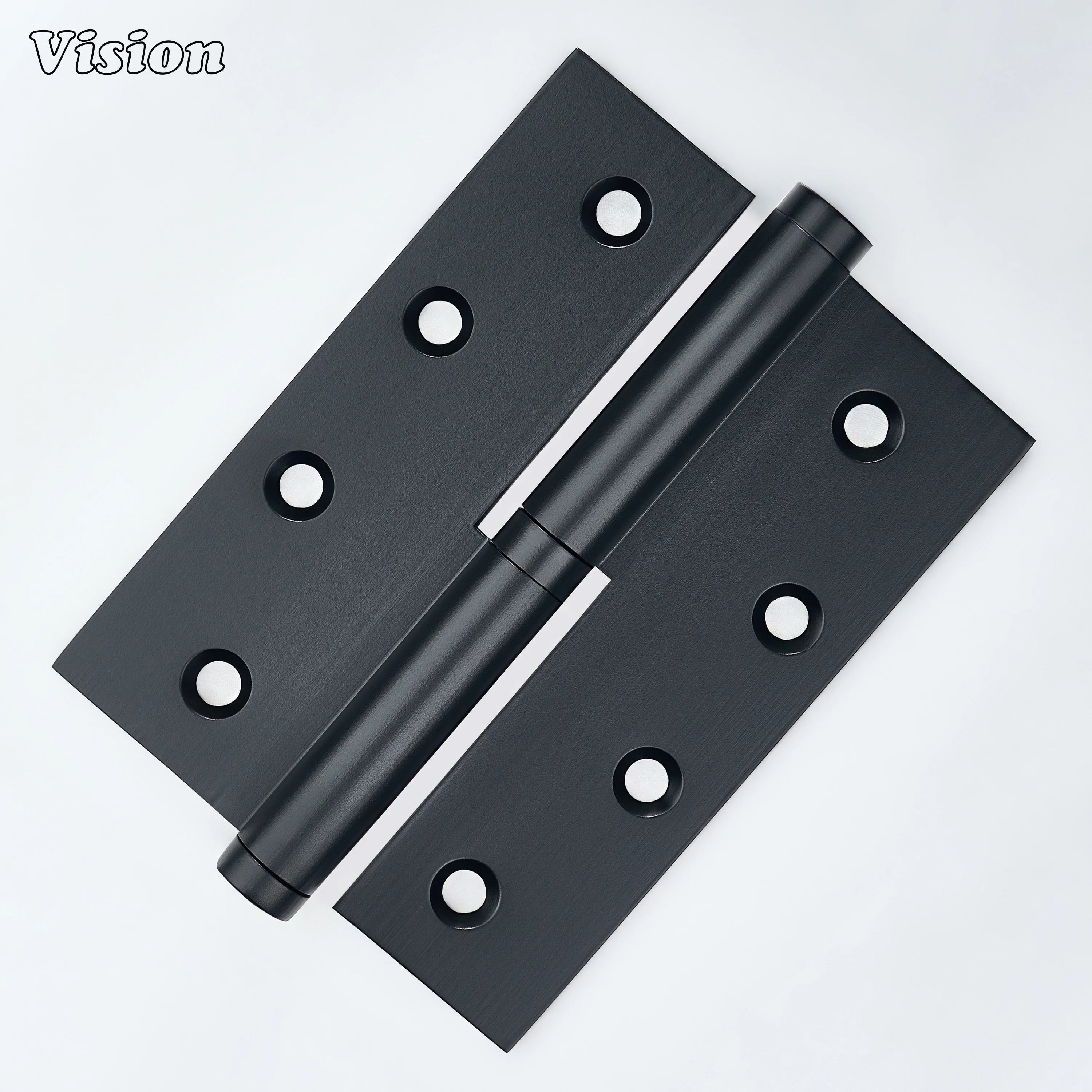 Black premium brass lift-off door hinge for contemporary interiors
