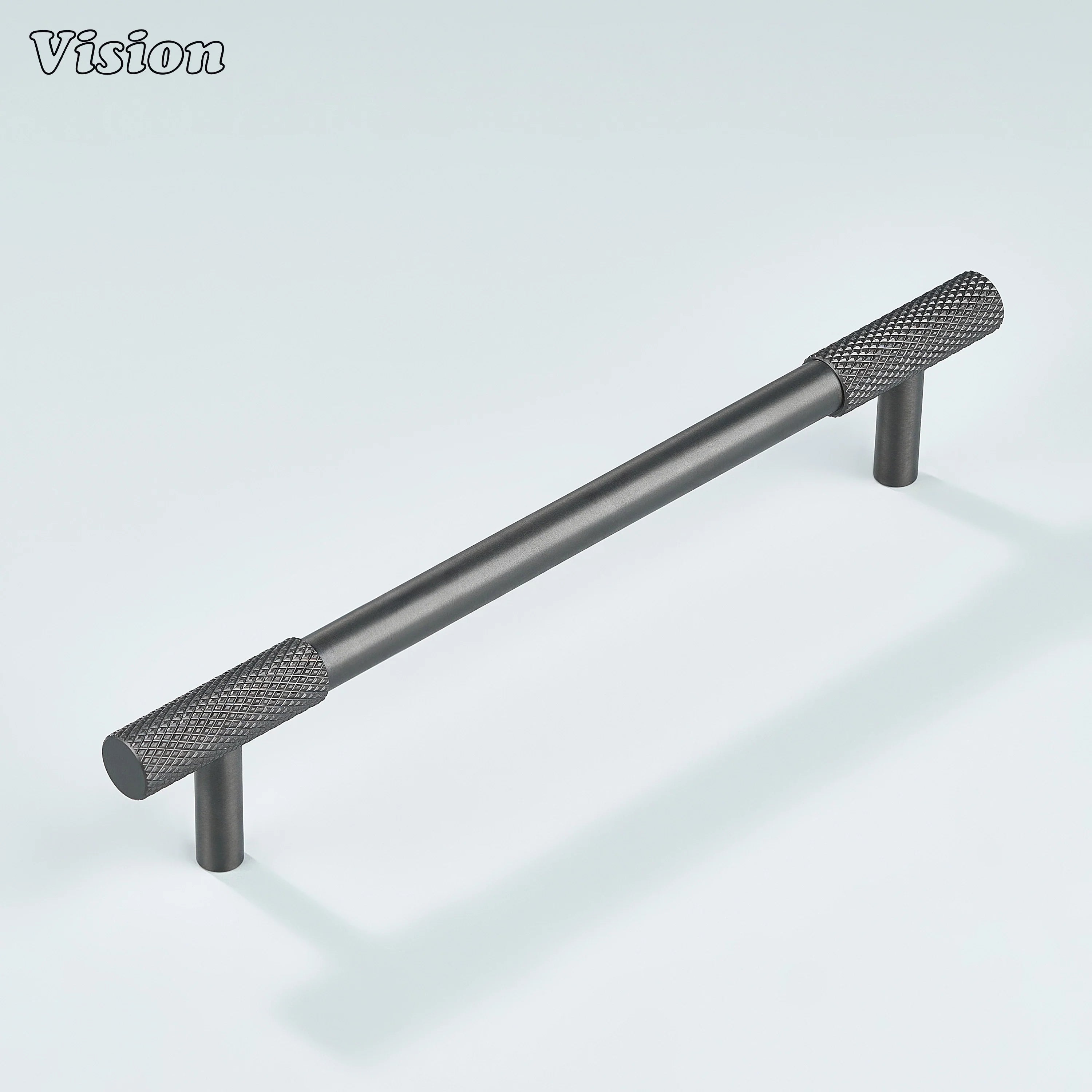 Arion handle with Gunmetal knurled detailing