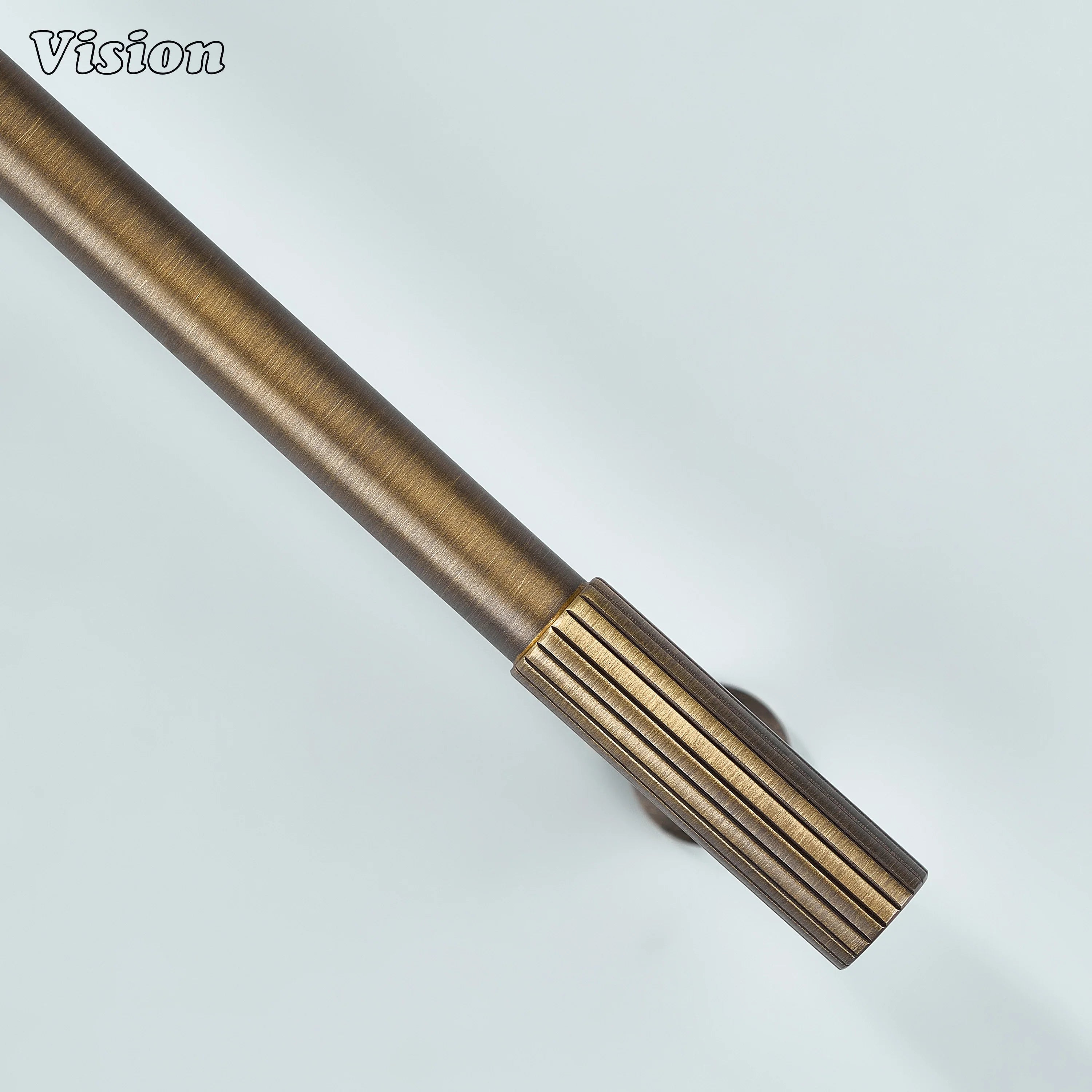 Antique bronze cabinet handle designed for modern and classic interiors.
