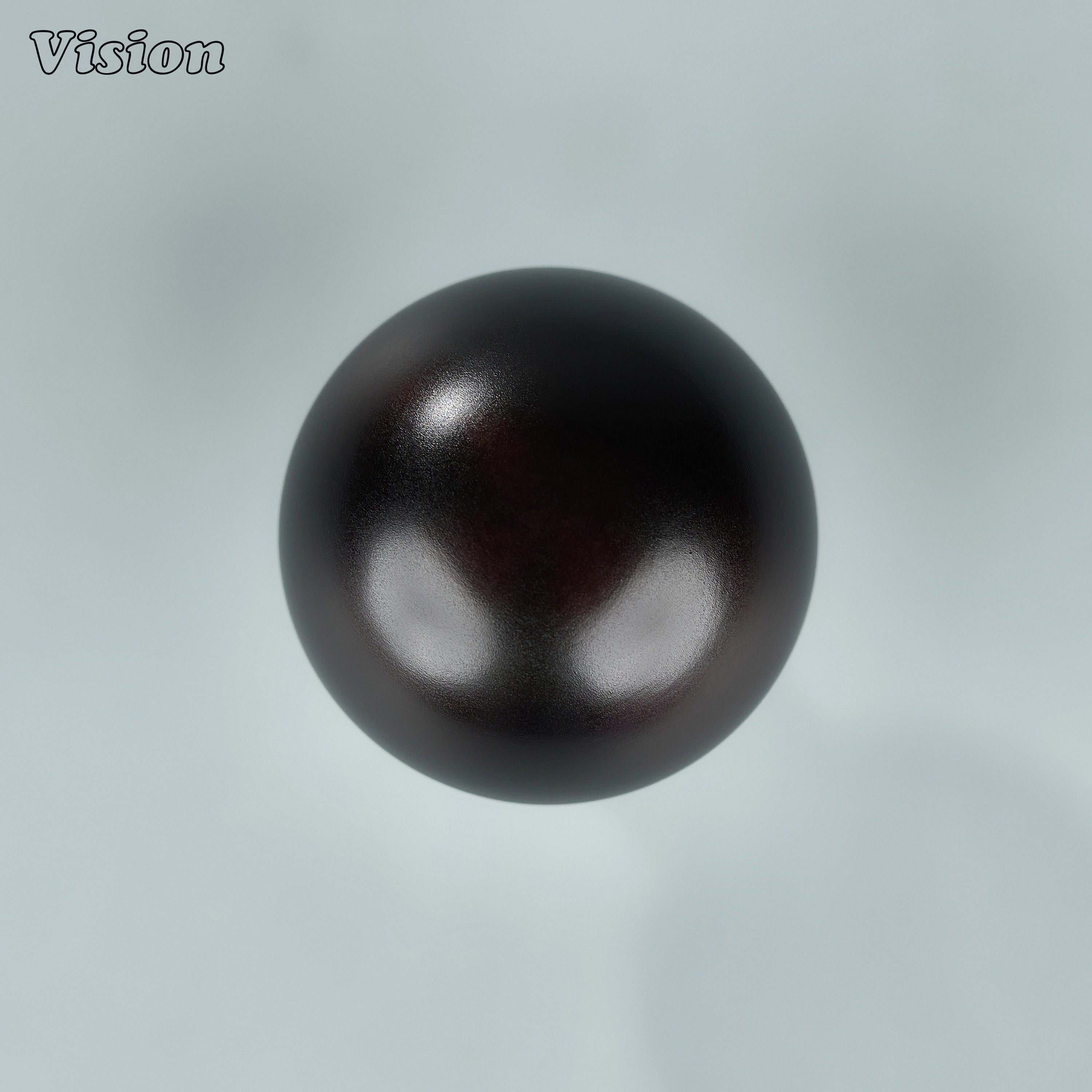Smooth Oil Rubbed Bronze brass cabinet knob with compact mushroom silhouette for modern wardrobes