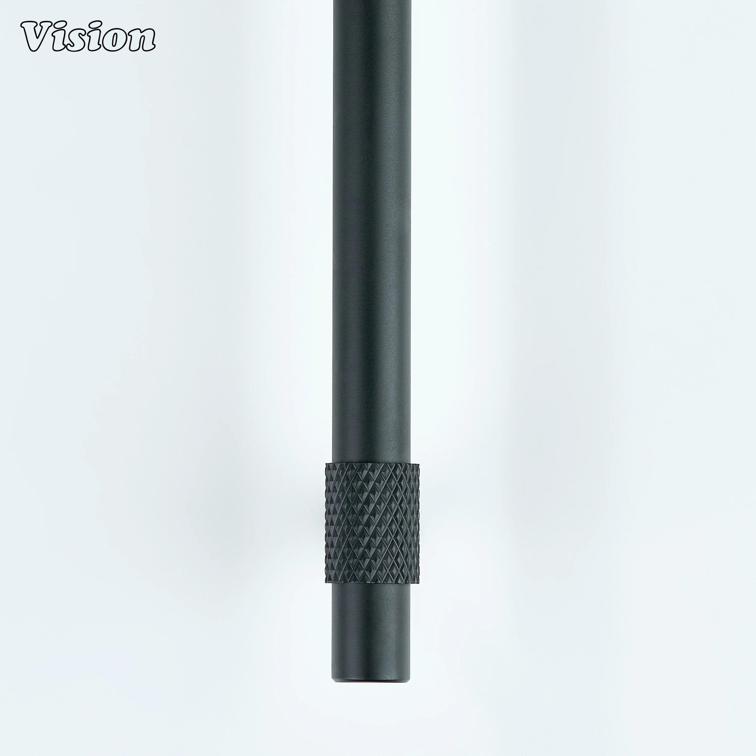 Premium Black cabinet handle with cone legs for cabinet doors and drawers.