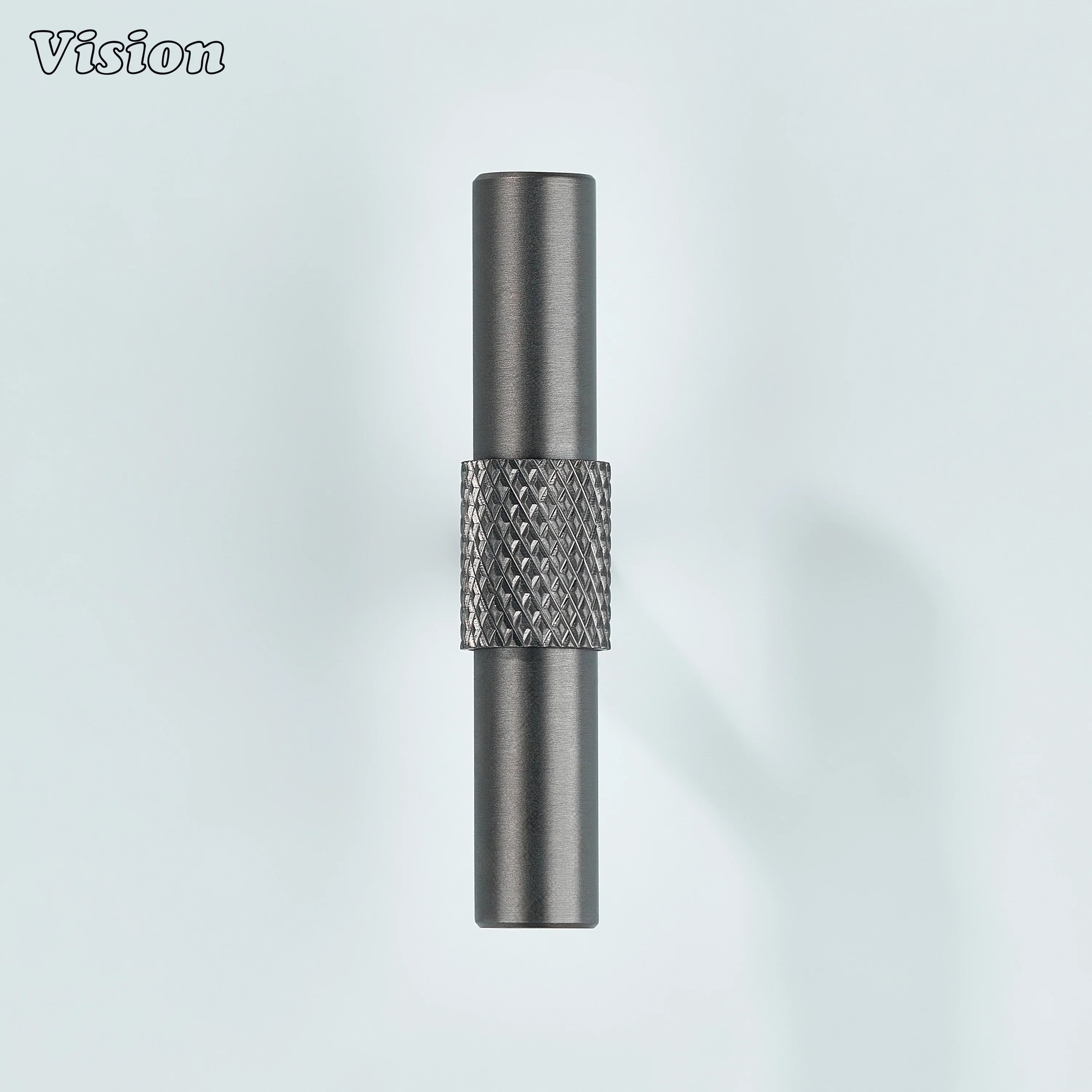 Solid brass gunmetal finish T-Knob ideal for cabinets and furniture.
