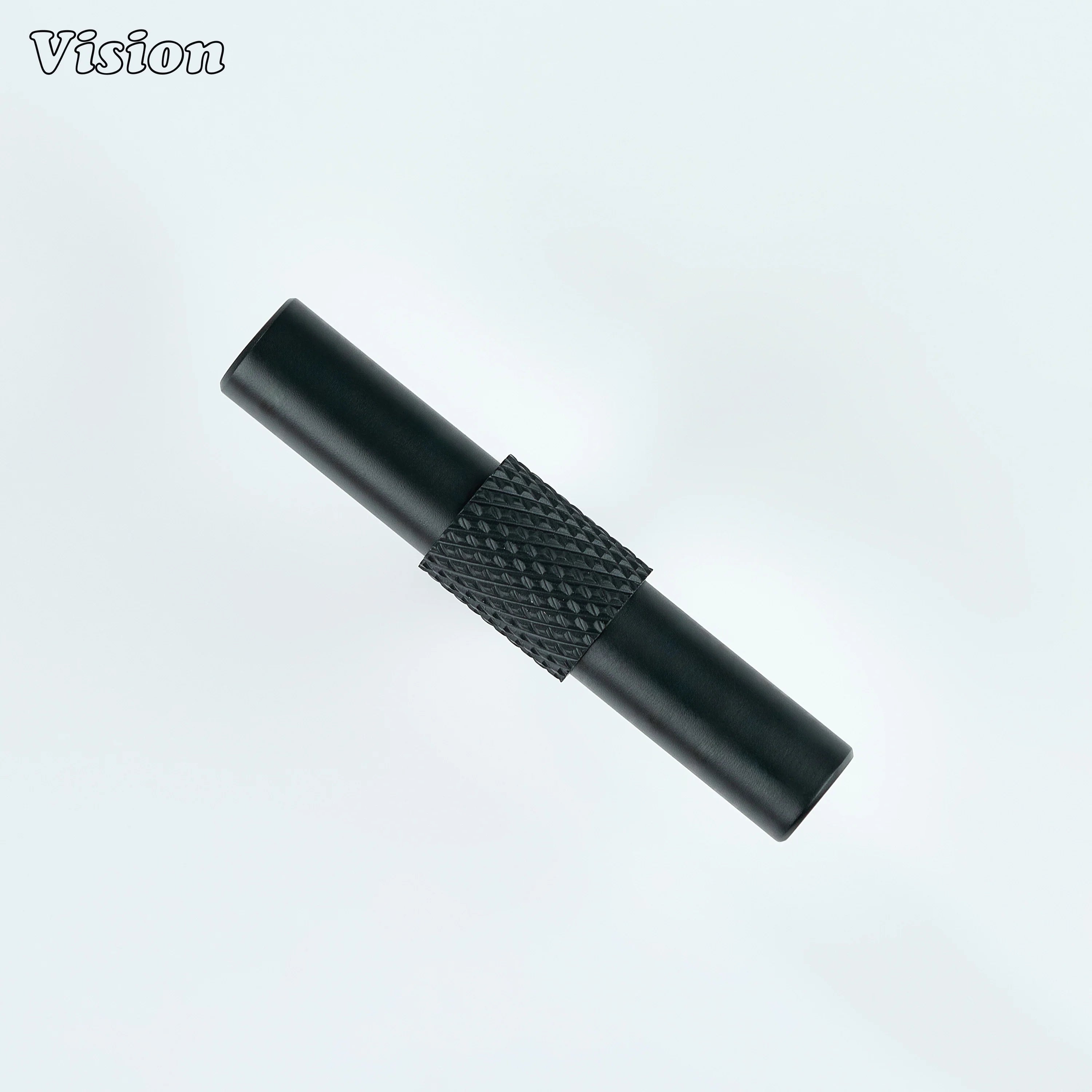 Knurled Black cabinet hardware T-knob for wardrobe doors and drawers
