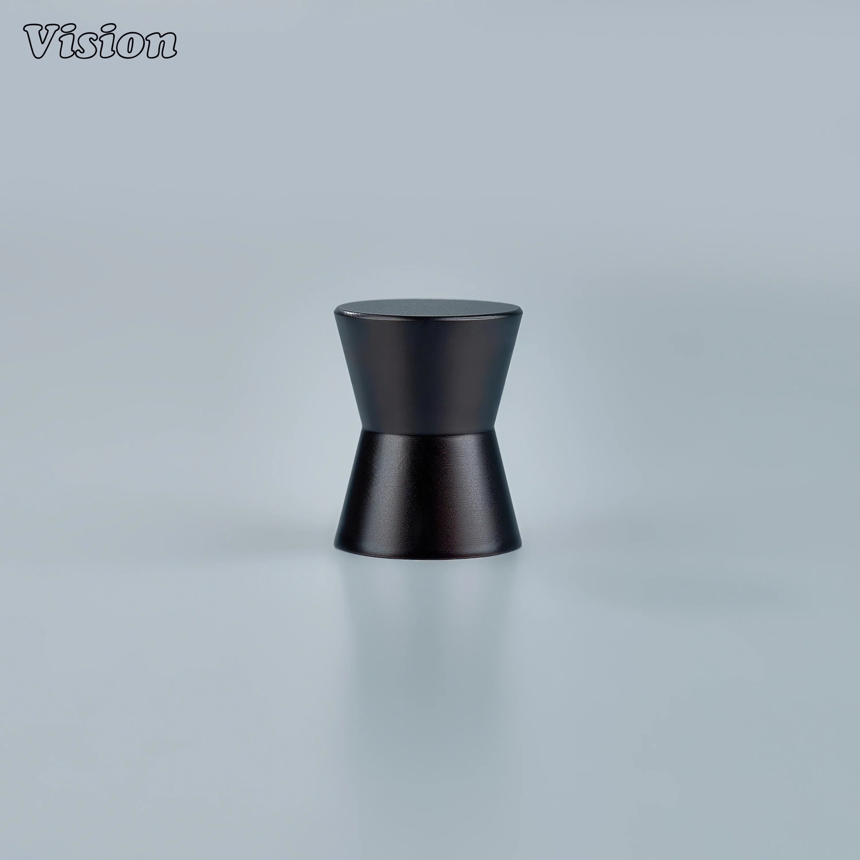 Plain Silver solid brass cabinet knob with smooth round shape for wardrobes