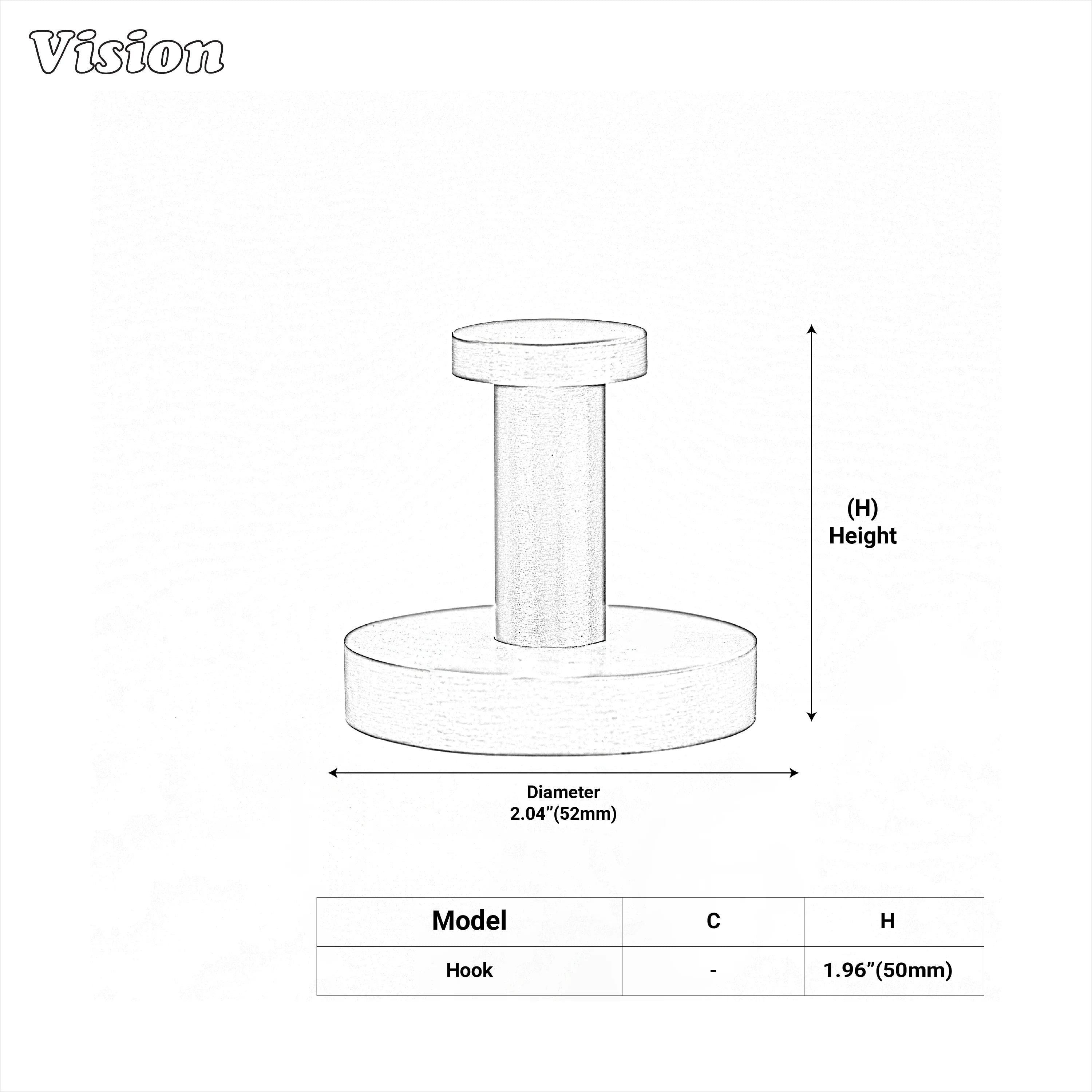 Gold plain profile wall hook with solid build for hanging hats and accessories