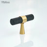 Black and Gold product finish swatch