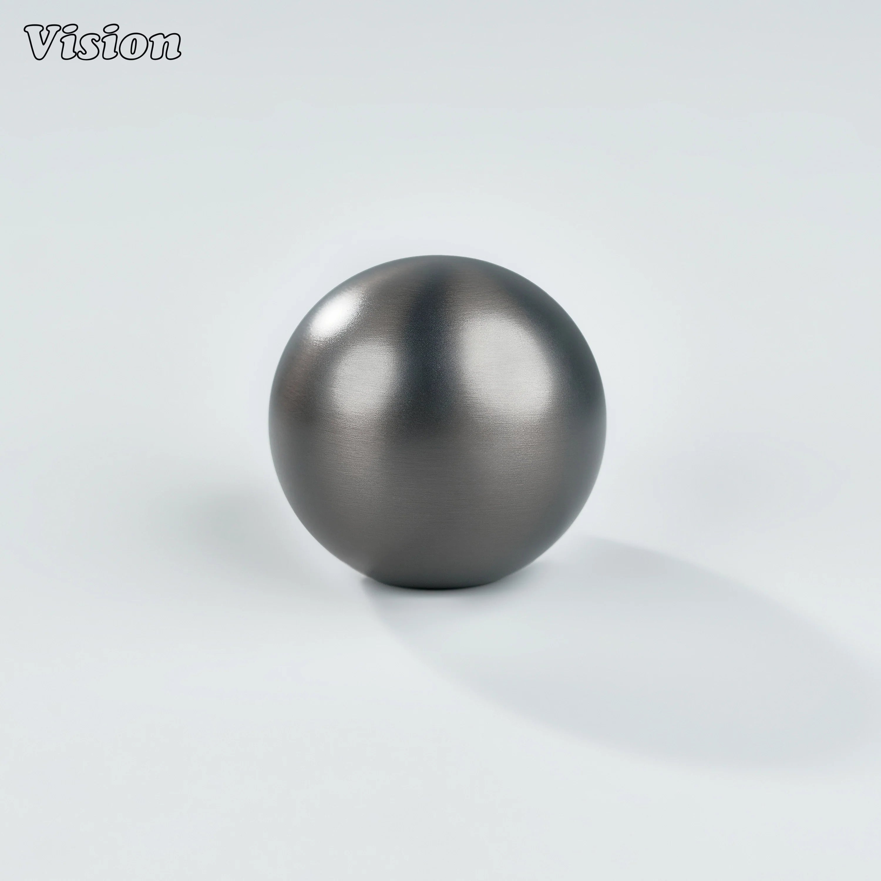 Plain round cabinet knob in Gunmetal solid brass for furniture drawers