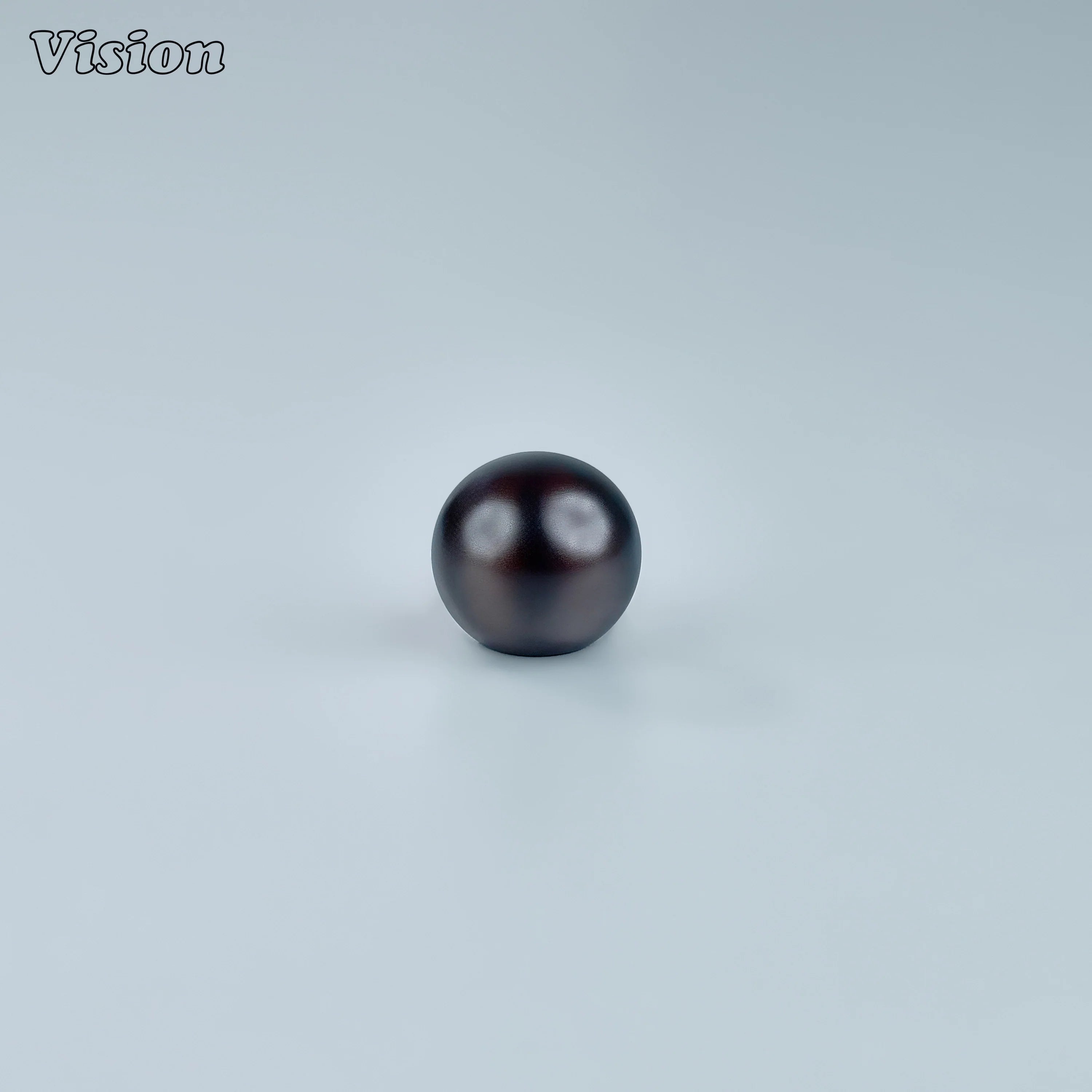 Plain round cabinet knob in Oil Rubbed Bronze solid brass for furniture drawers