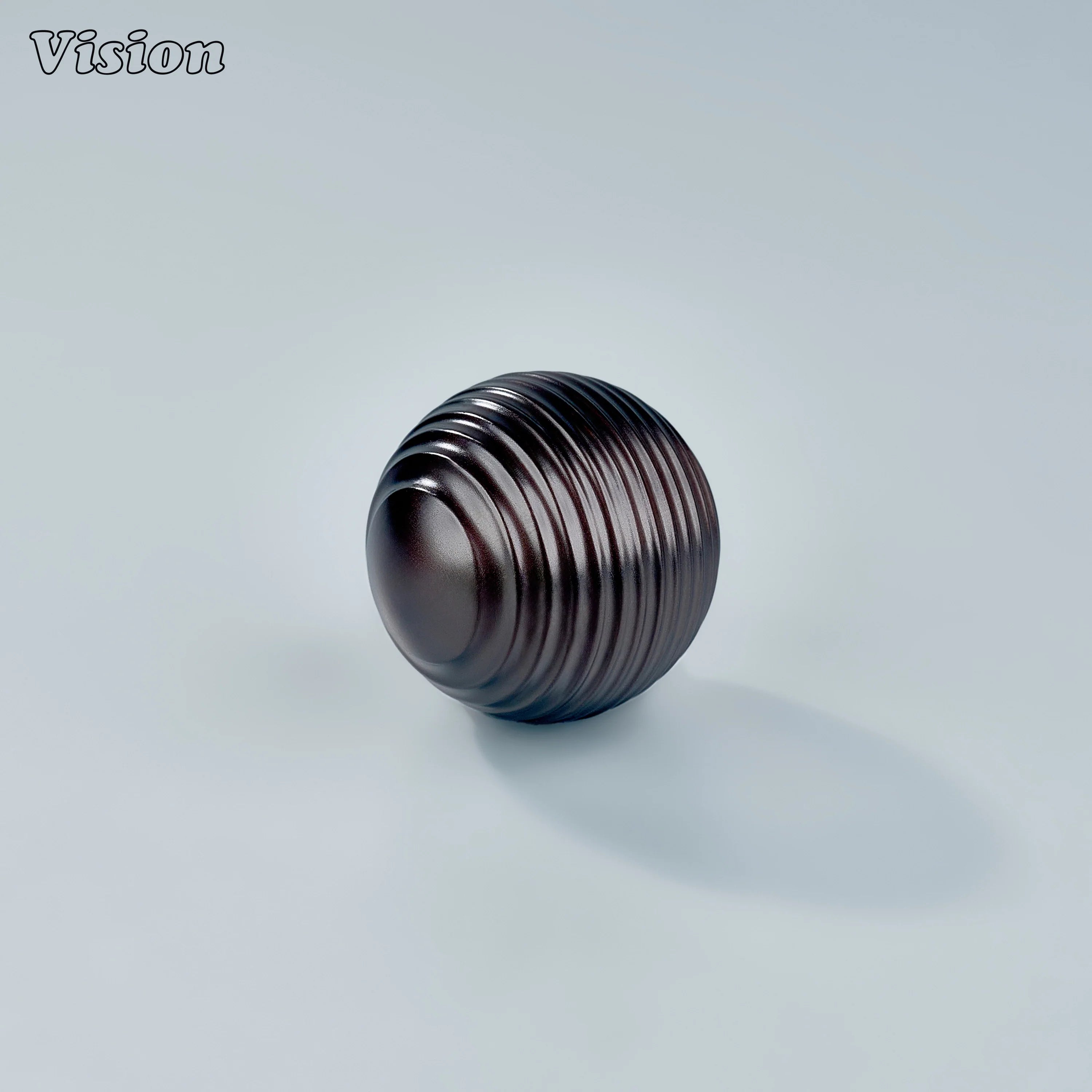 Oil Rubbed Bronze round cabinet knob with honeycomb texture for drawers