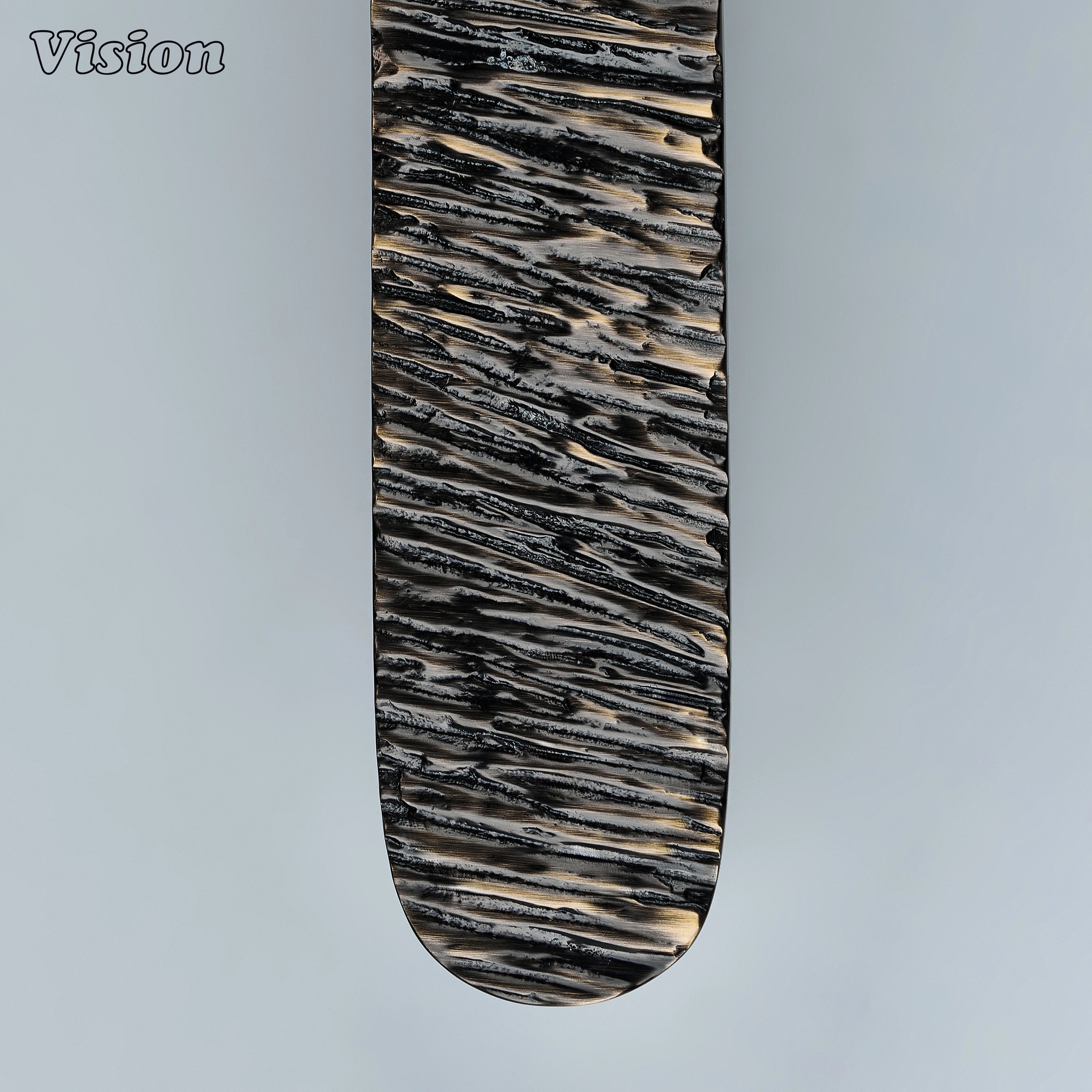 Decorative Antique Bronze handcrafted half round door handle with rugged brass texture for luxury wardrobes and cabinets.