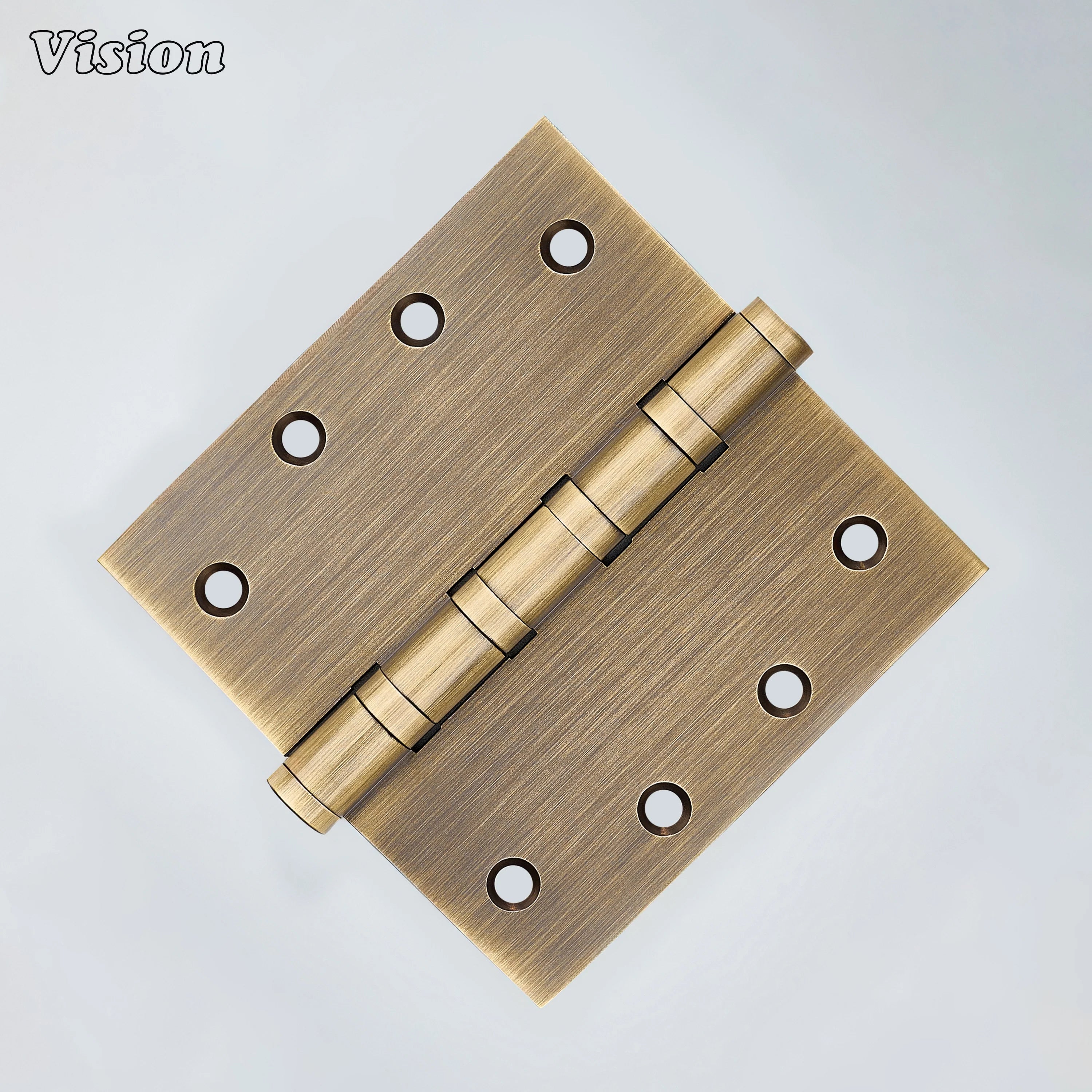 Antique Bronze bearing brass door hinge with square edges for residential use