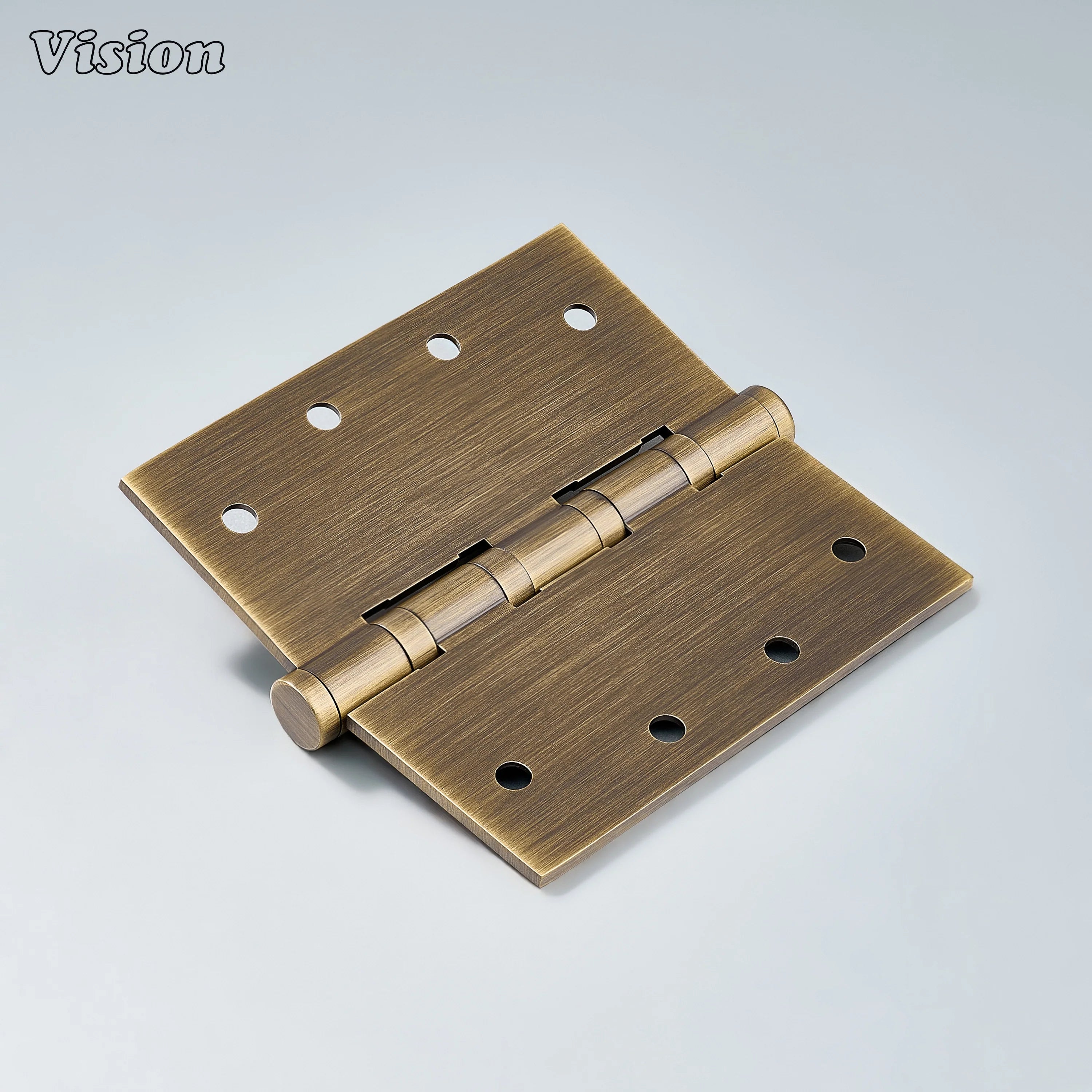 Antique Bronze square bearing brass door hinge for furniture door installations