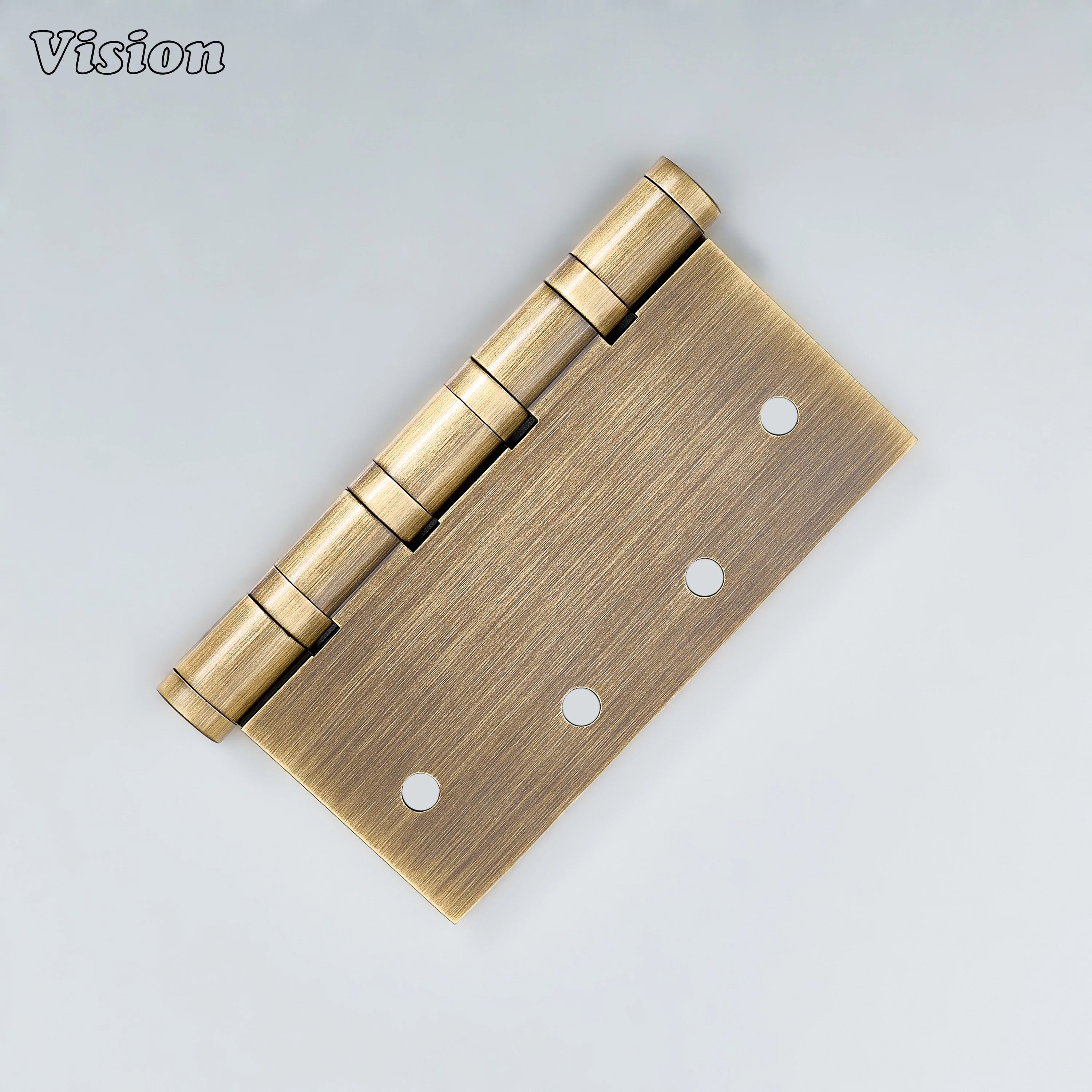 Square edge Antique Bronze bearing brass door hinge for residential interiors