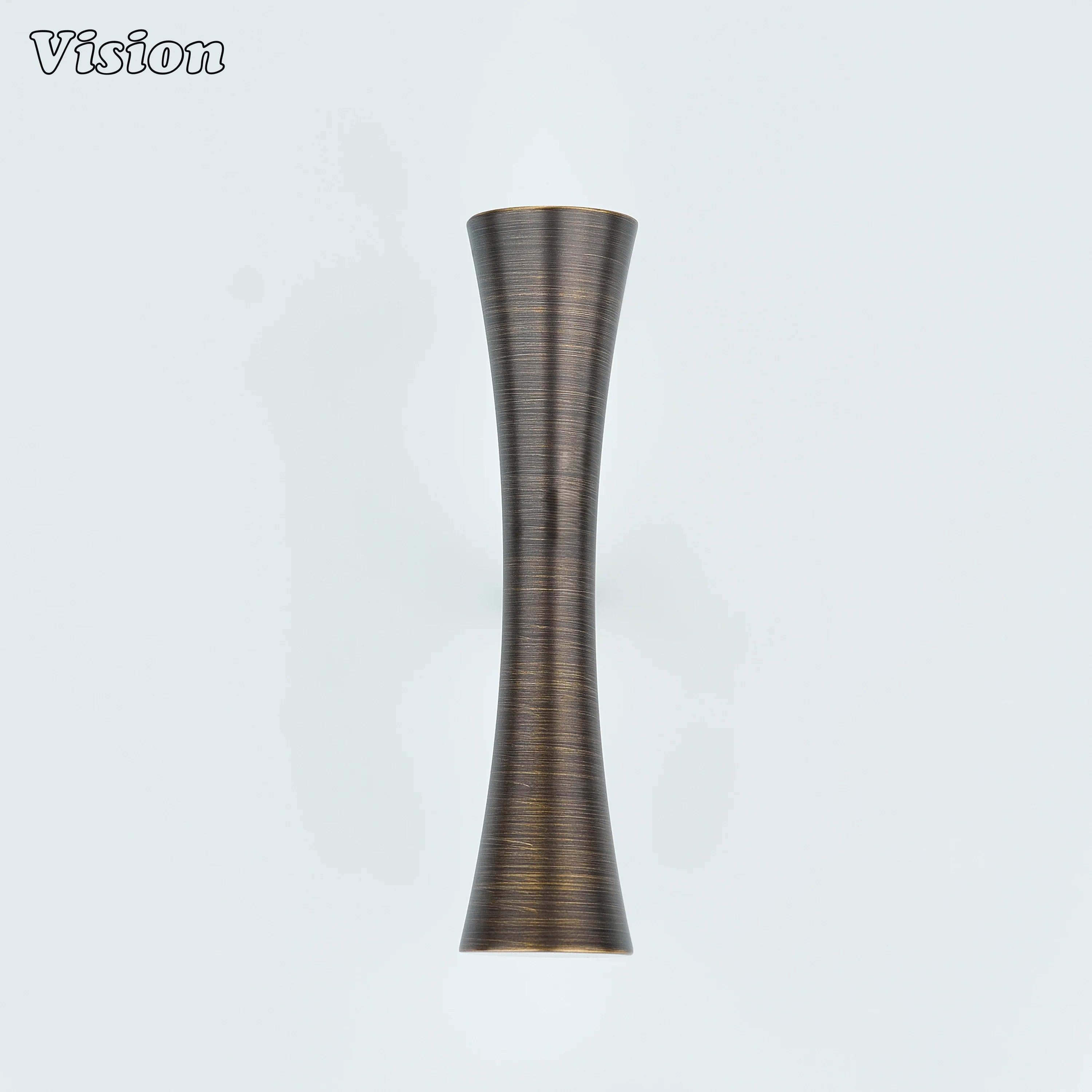 Antique Bronze t-knob smooth hourglass design for cabinet drawers