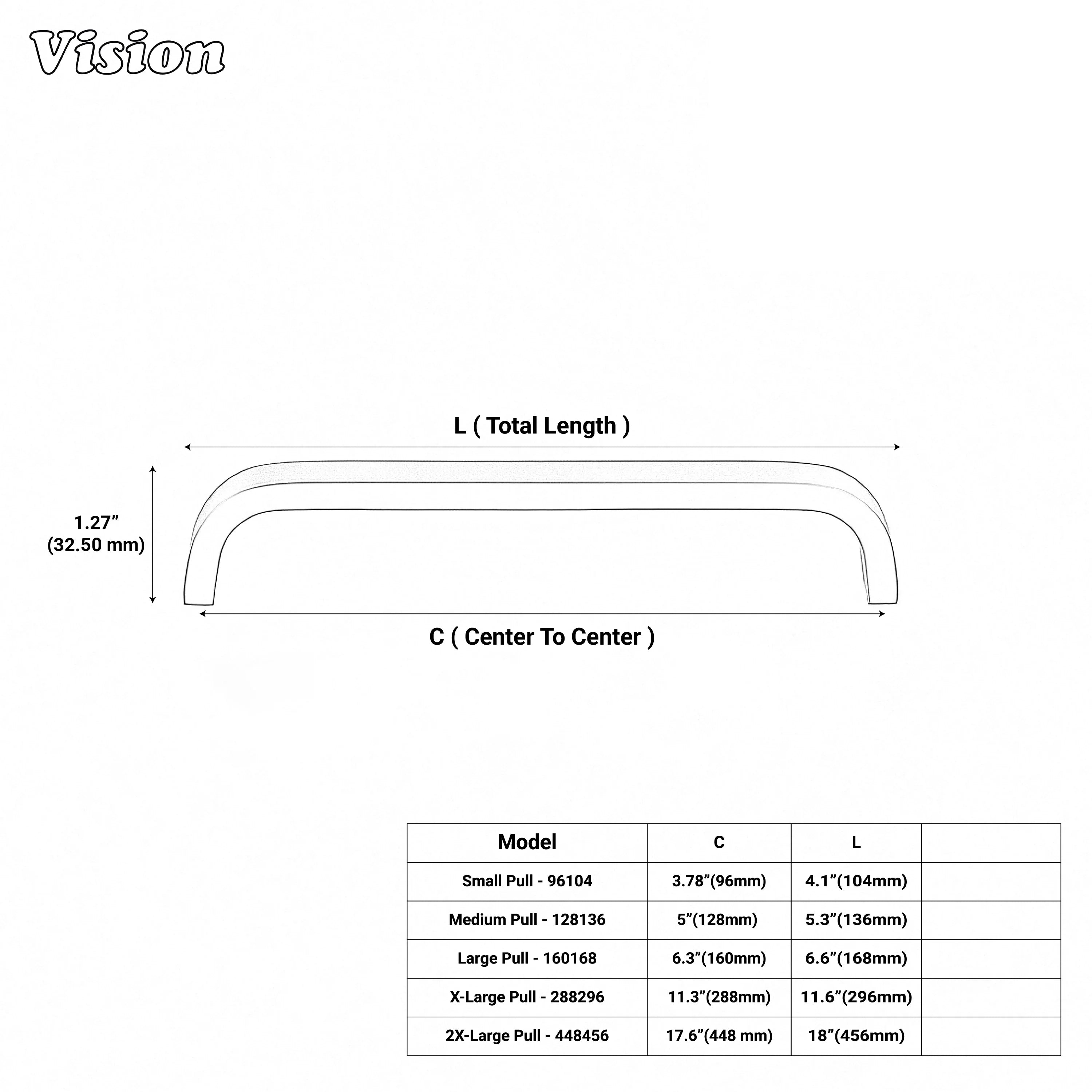 Black cabinet handle plain curved bar for drawers and wardrobes