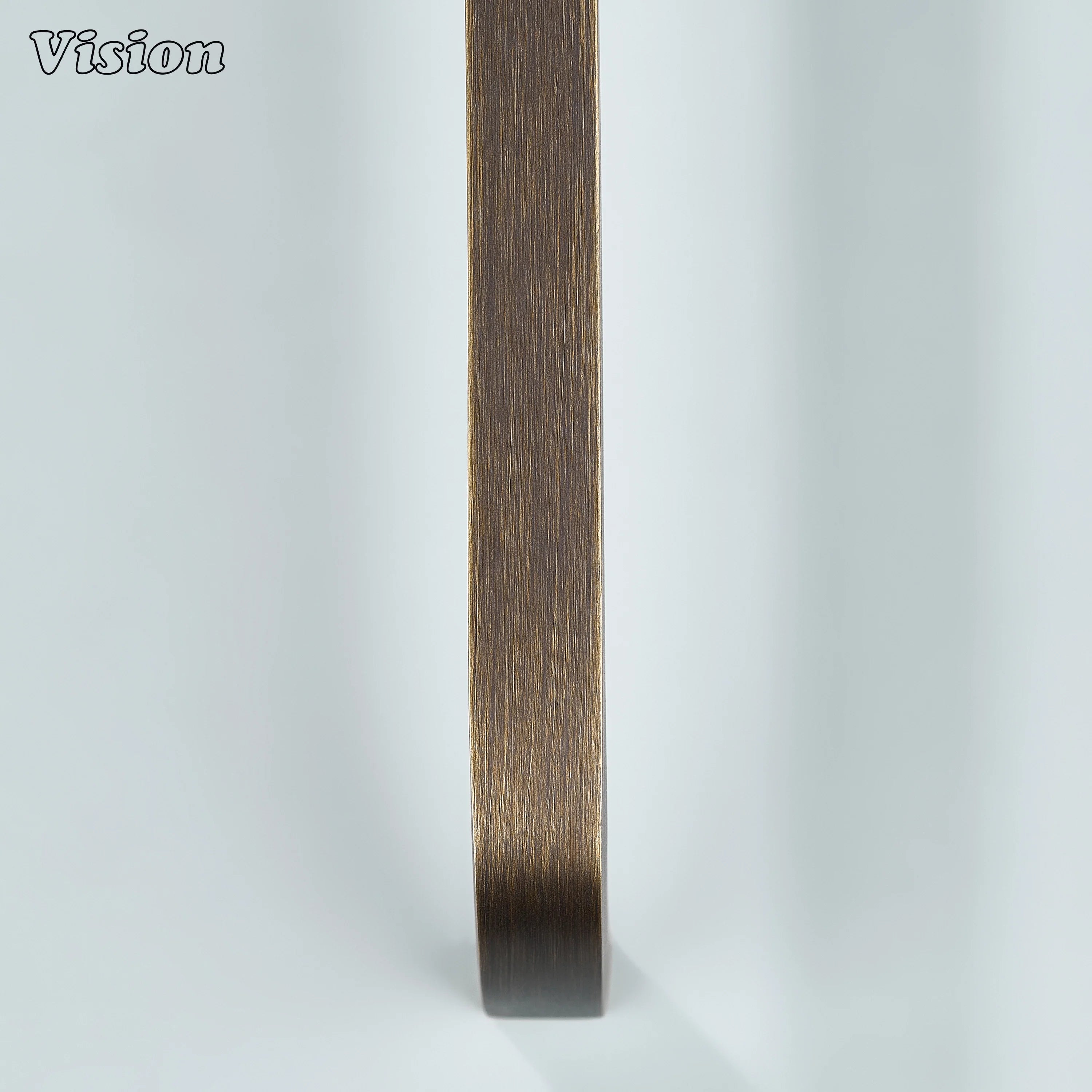 Premium Antique Bronze cabinet handle with smooth curve design.