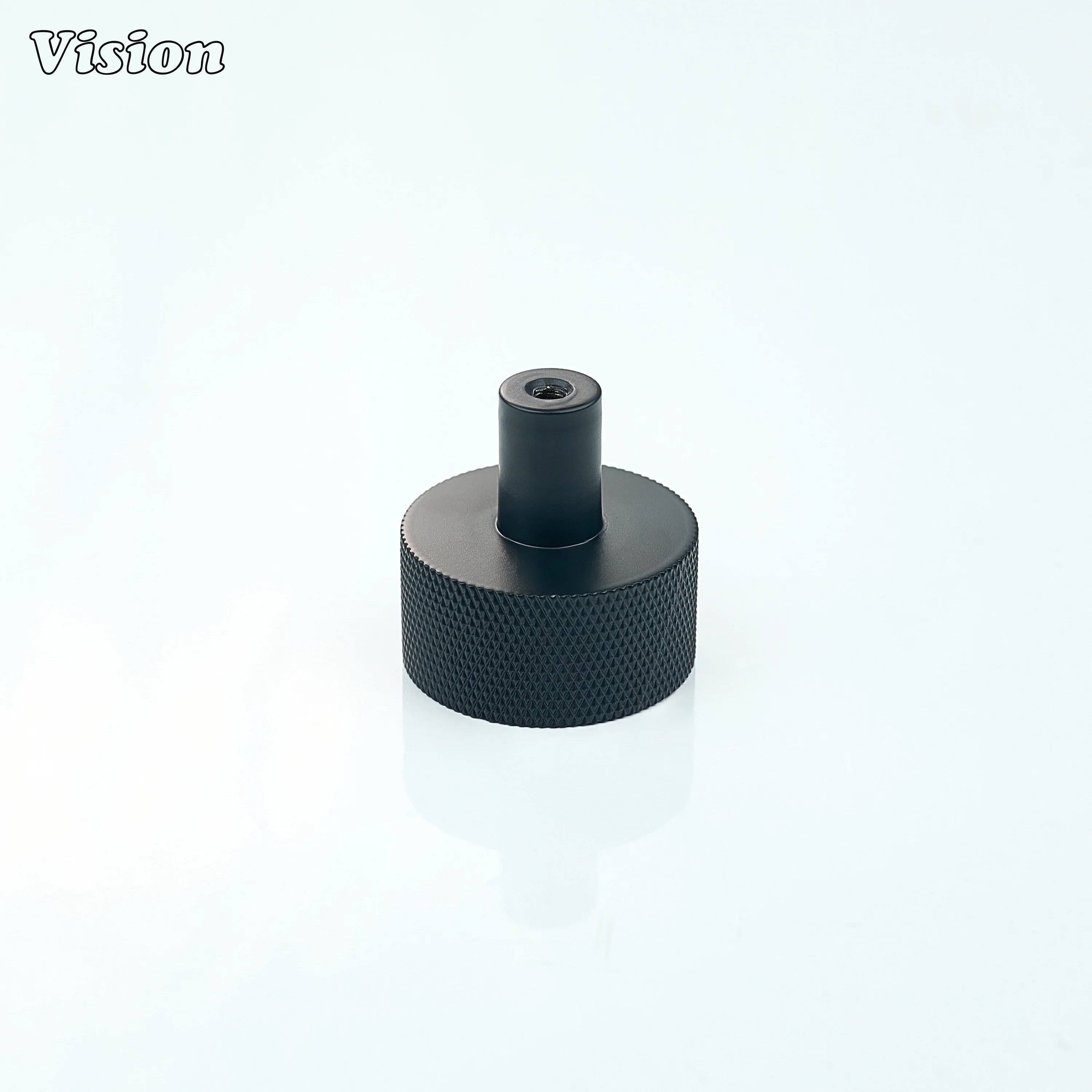 Premium Black cabinet knob with round design for modern cabinets