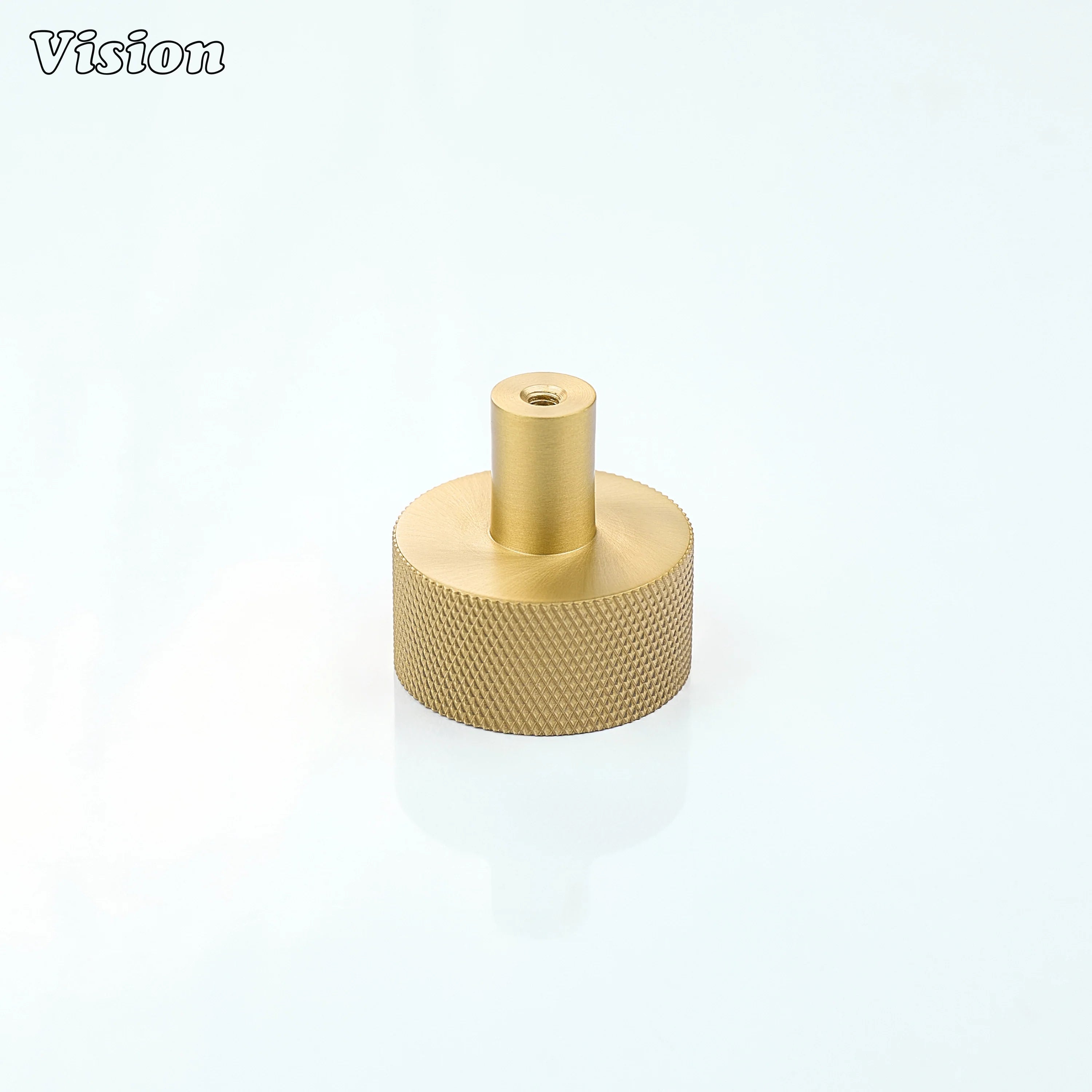 Premium Gold cabinet knob with circular design for cabinets and furniture use