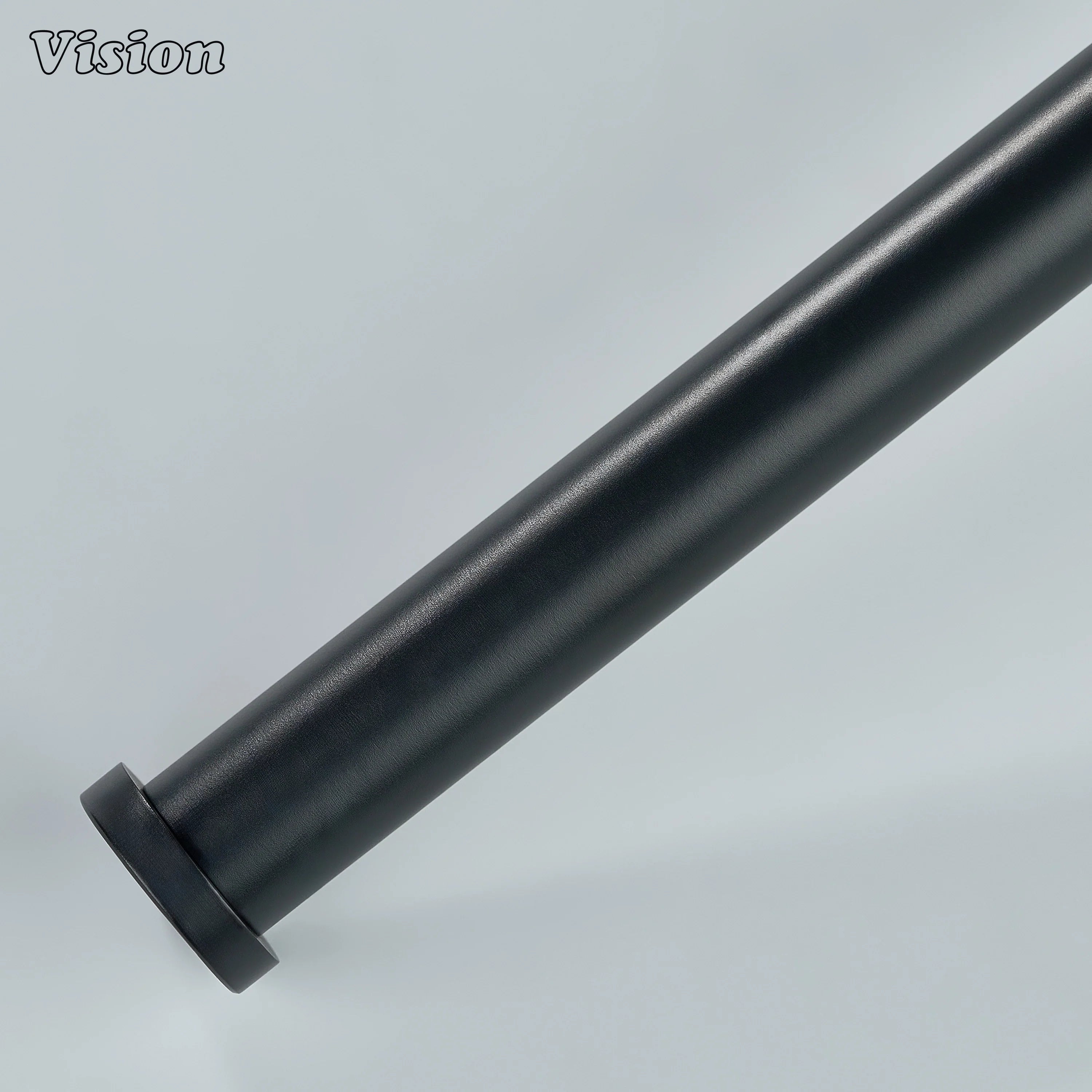 Linear profile brass towel holder Black for towel hanging