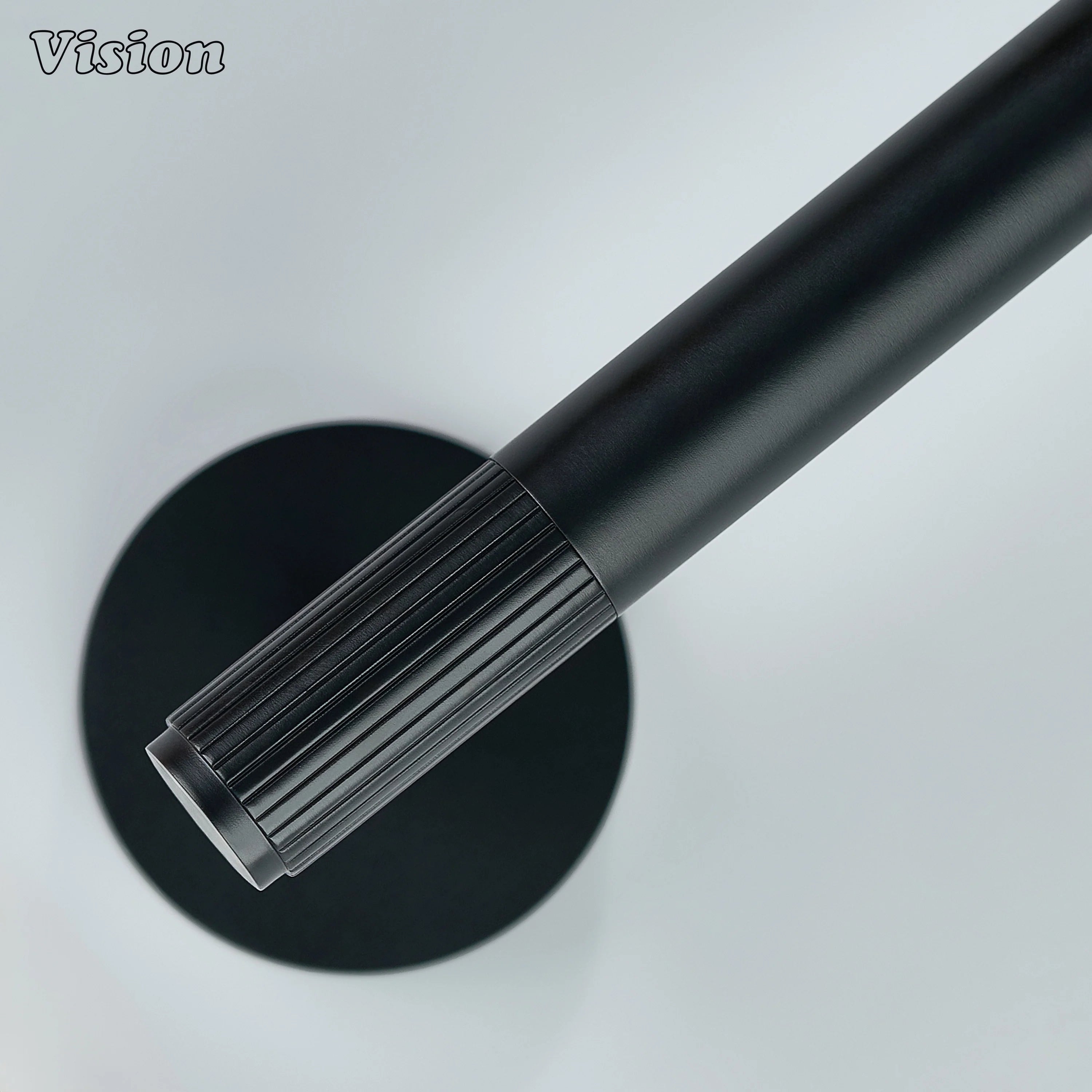 Black finish brass towel holder for elegant washrooms