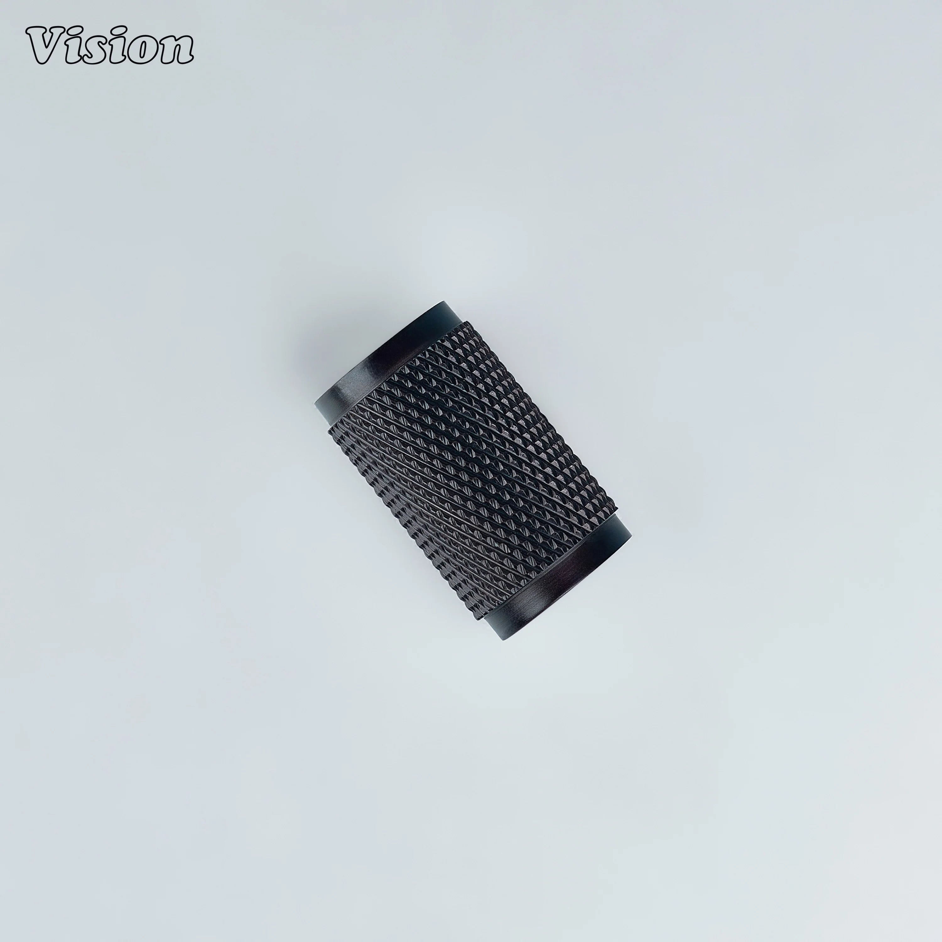 Oil Rubbed Bronze knurled cylinder knob for wardrobe doors
