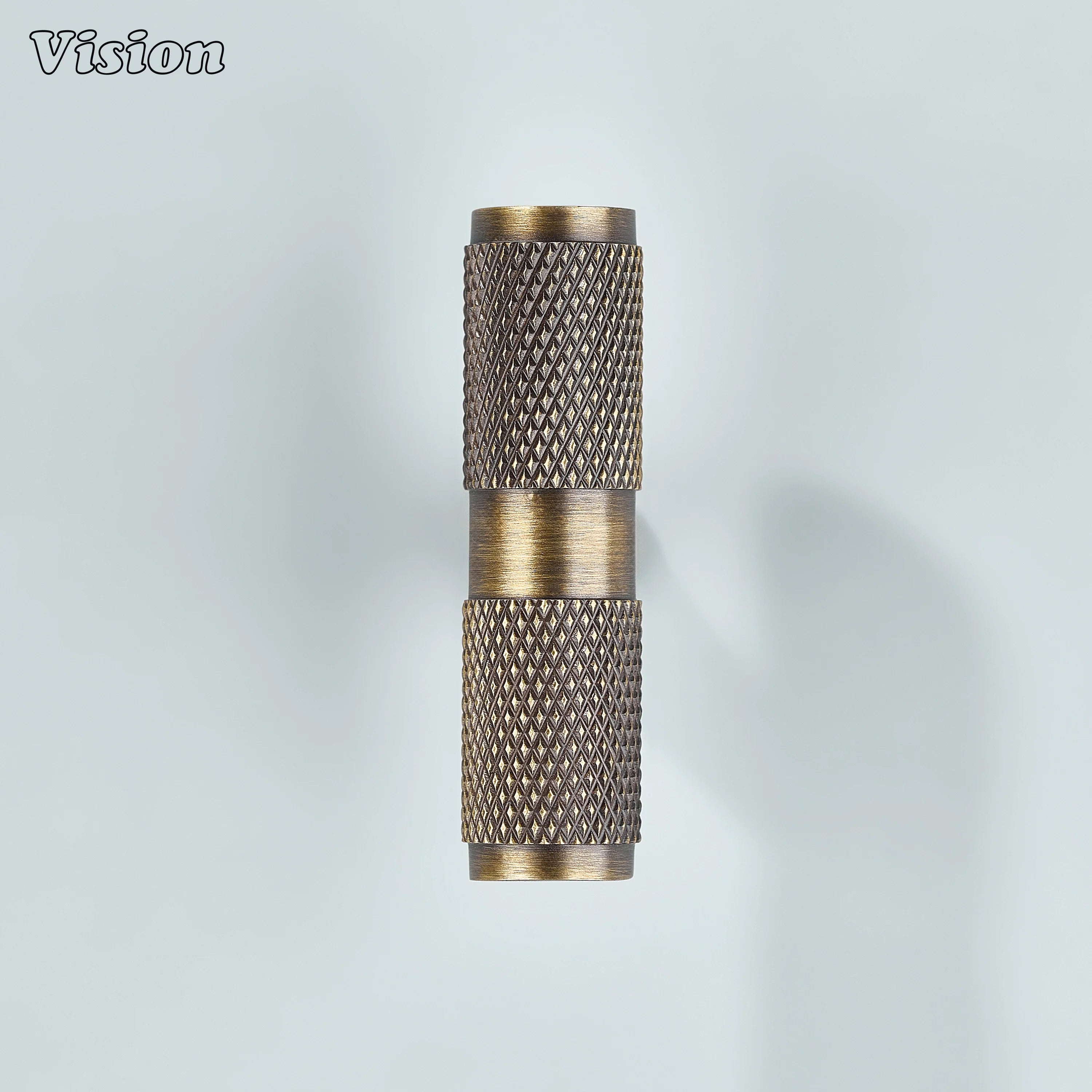 Antique Bronze cabinet T-knob with cone leg