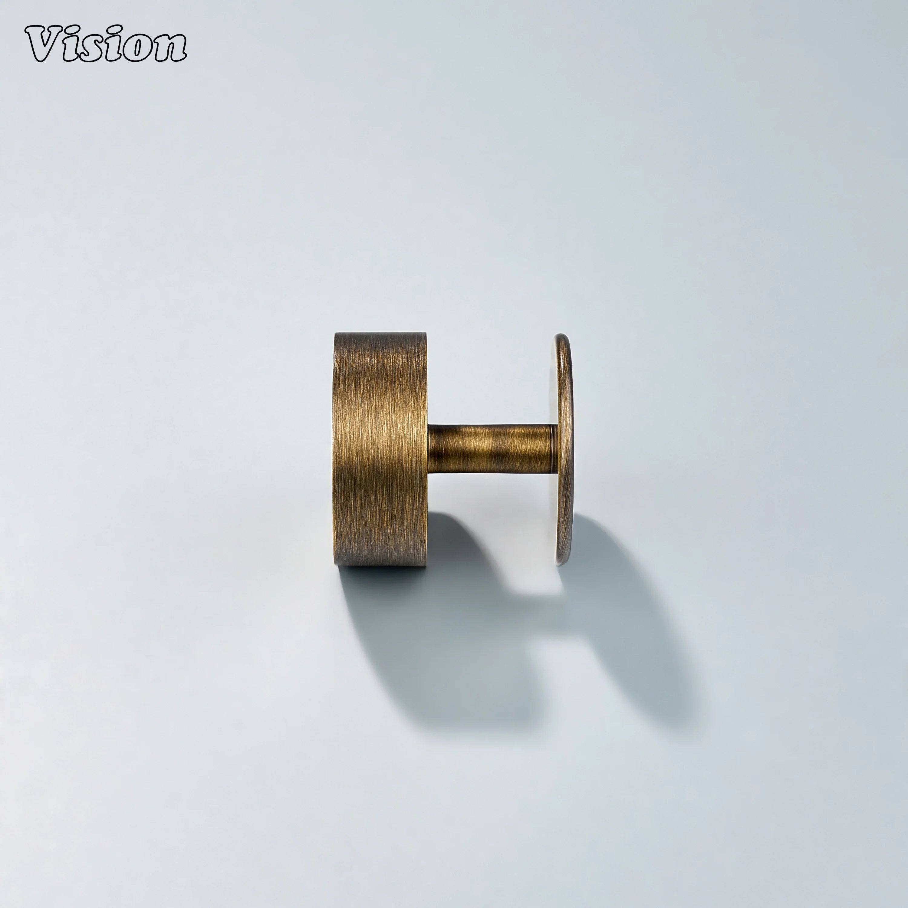 Round ball cabinet knob in Antique Bronze finish for furniture drawers