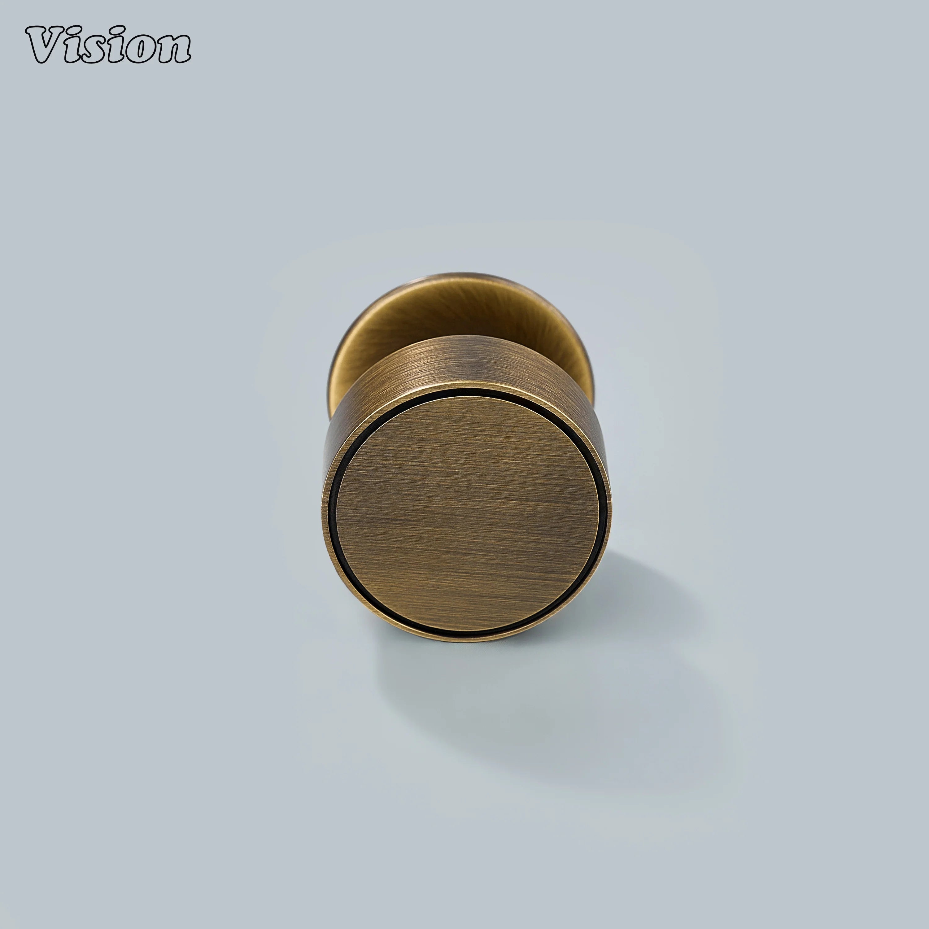 Antique Bronze plain cabinet knob designed for kitchen cabinet doors