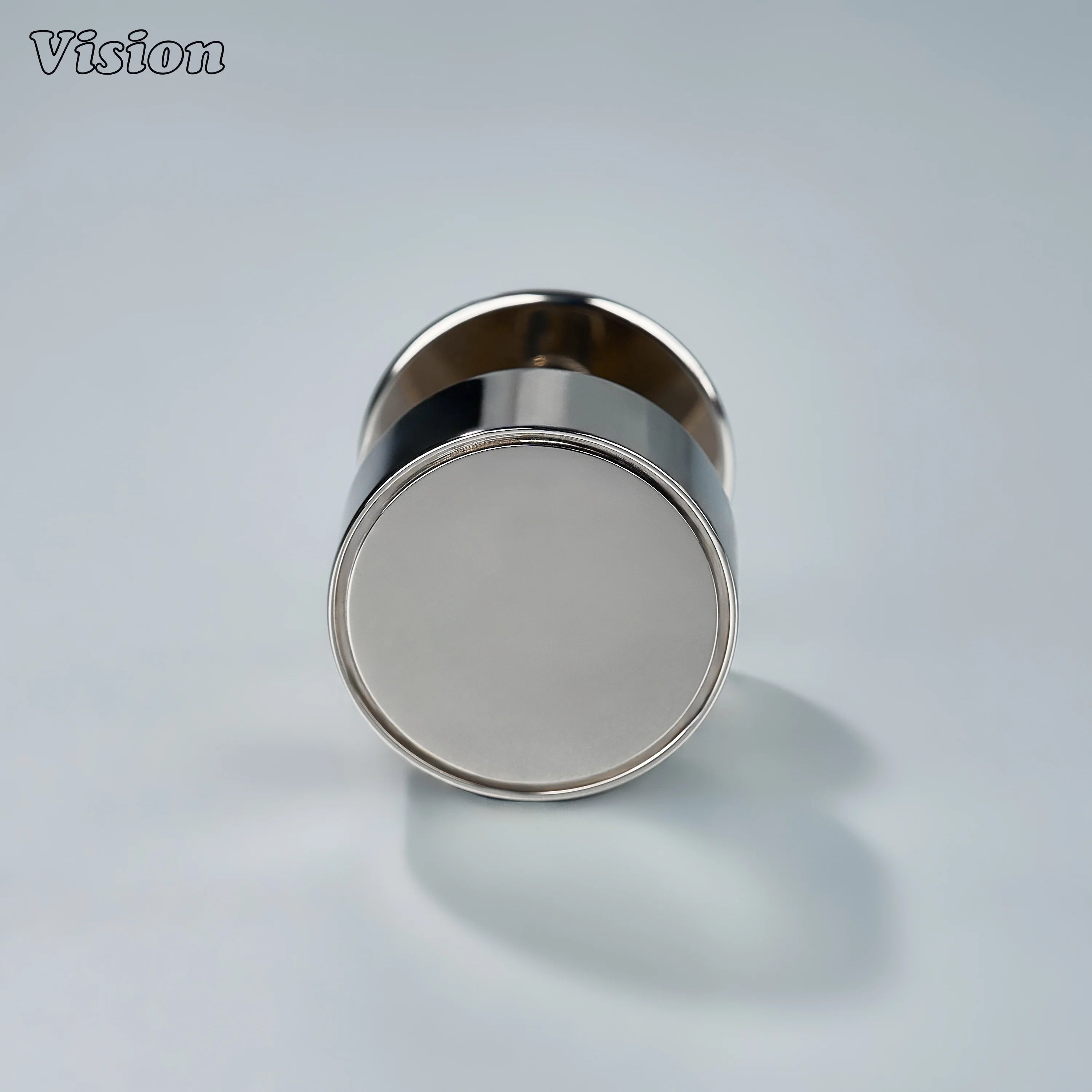 Round Polish Nickel cabinet knob with solid brass build for furniture use