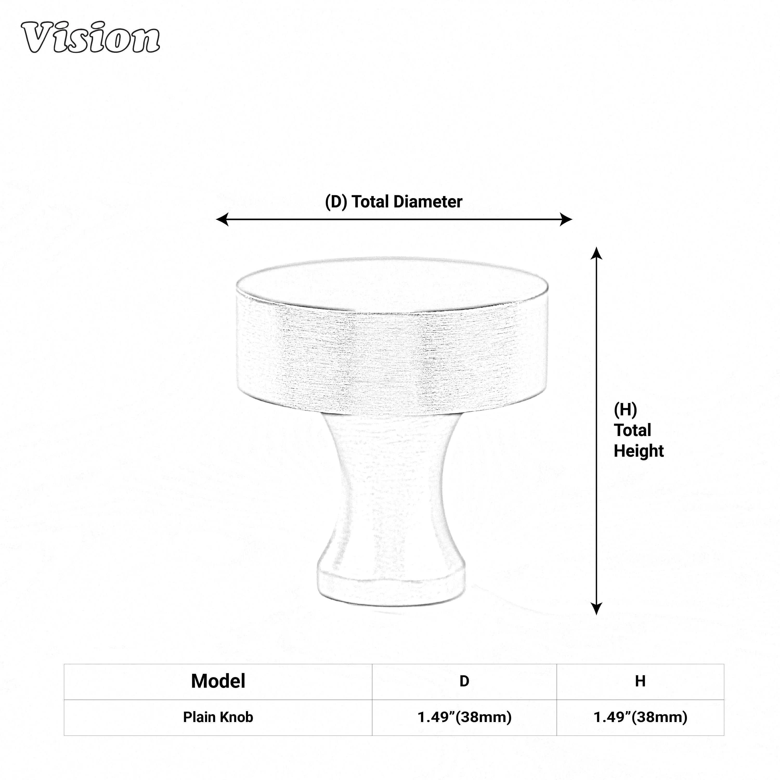 Gold plain brass cabinet knob round top and curved leg for interior furniture