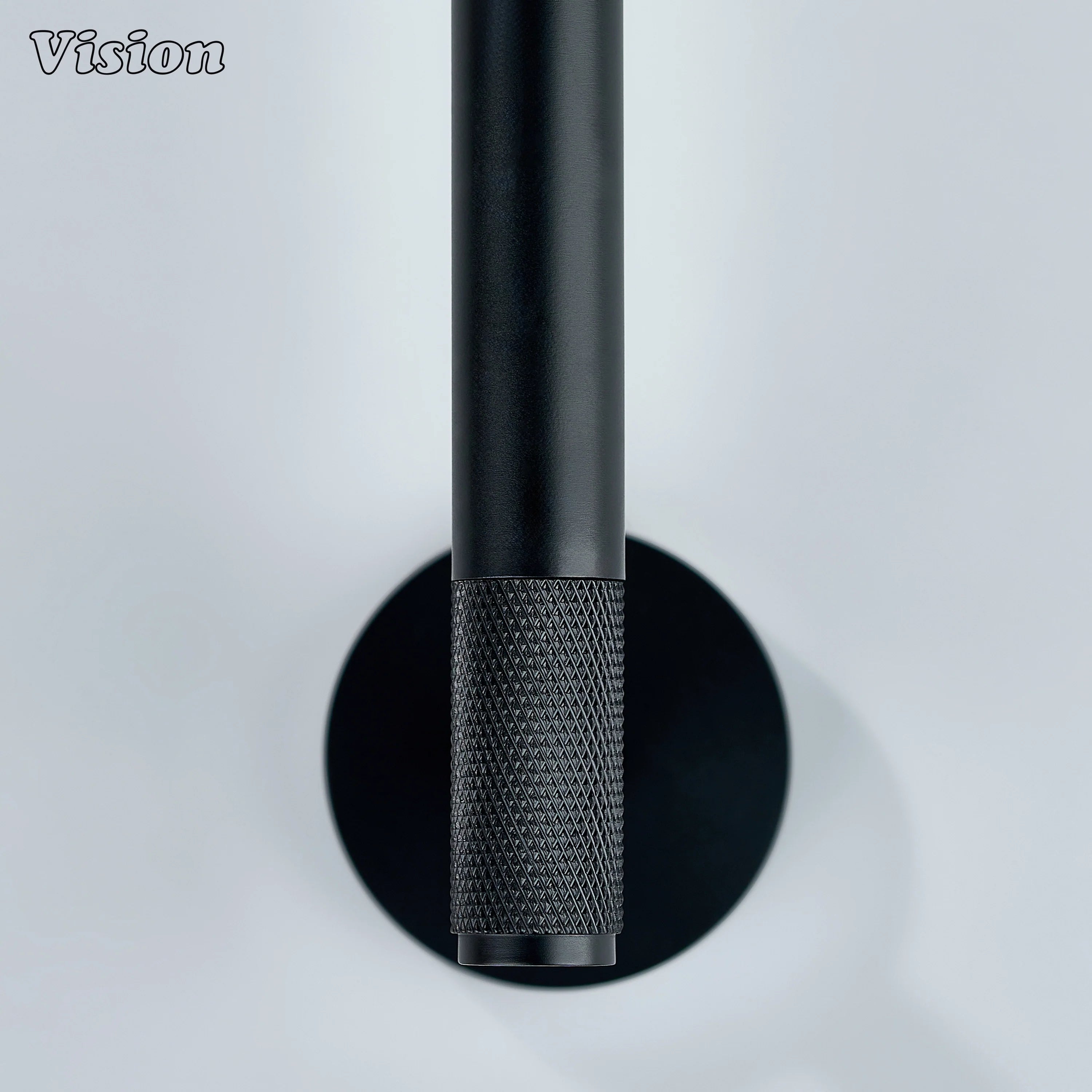 Premium black brass towel holder crafted for modern bathroom interiors
