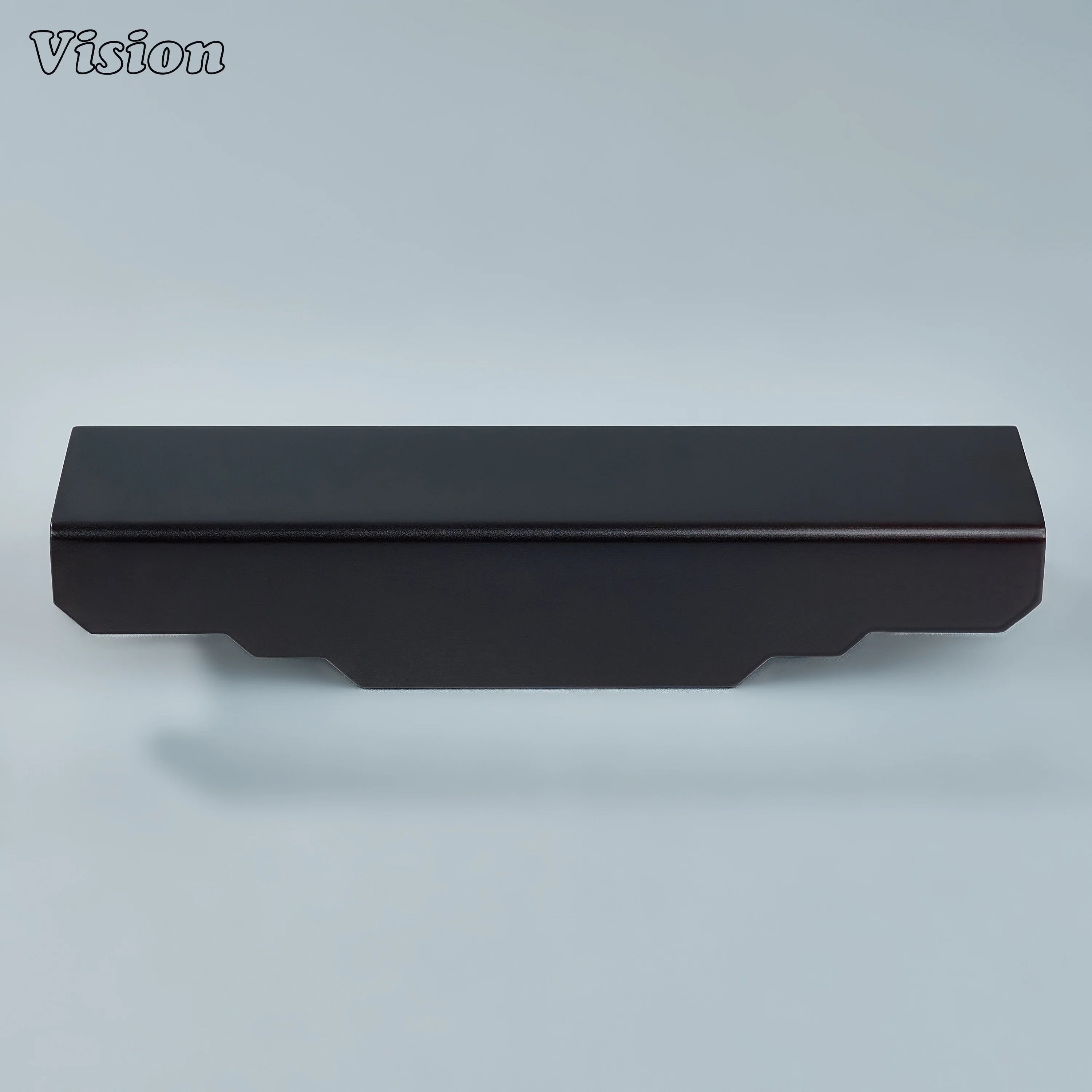 Oil Rubbed Bronze cabinet handle plain brass edge pull for drawer units