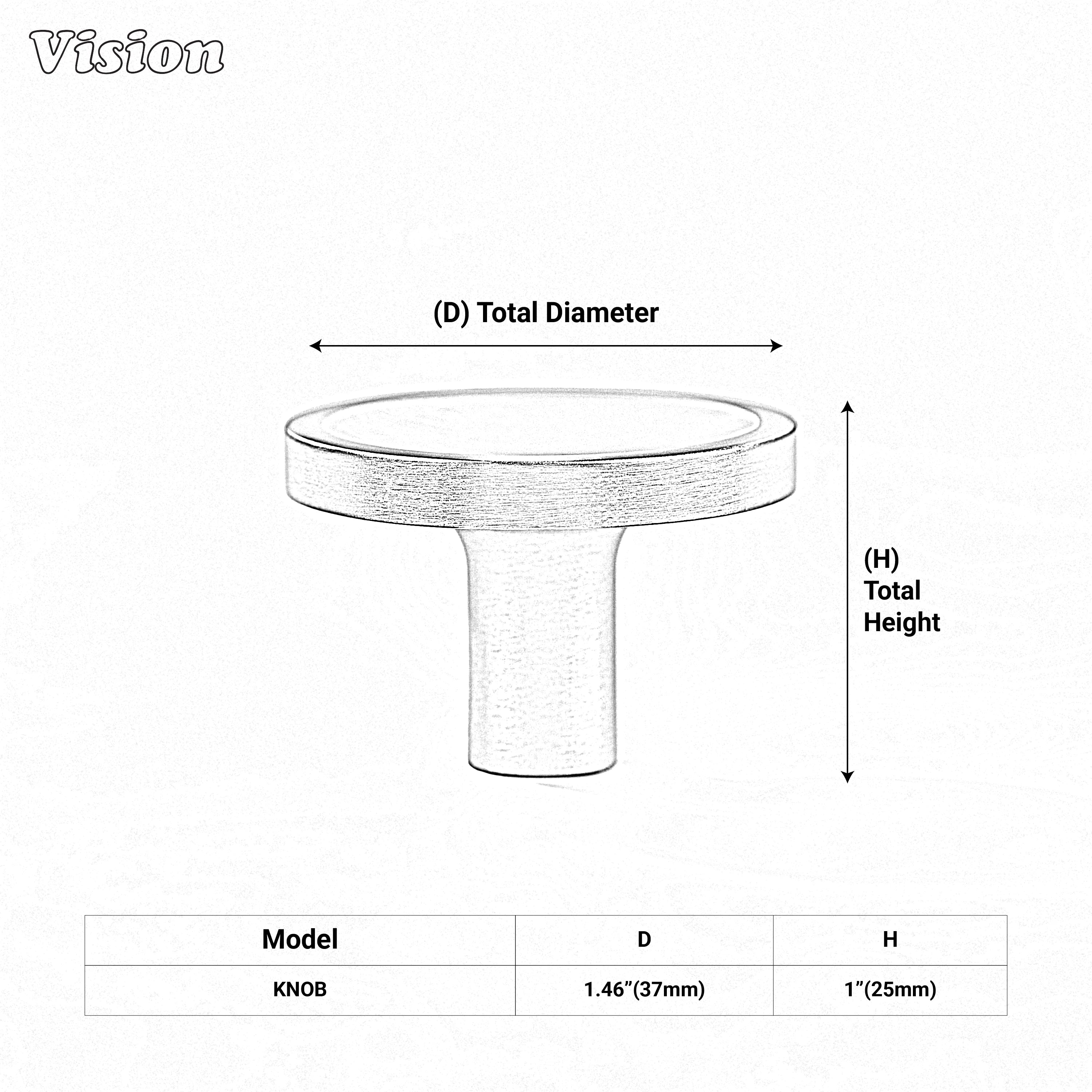 Silver premium brass round cabinet knob for bathroom cabinets