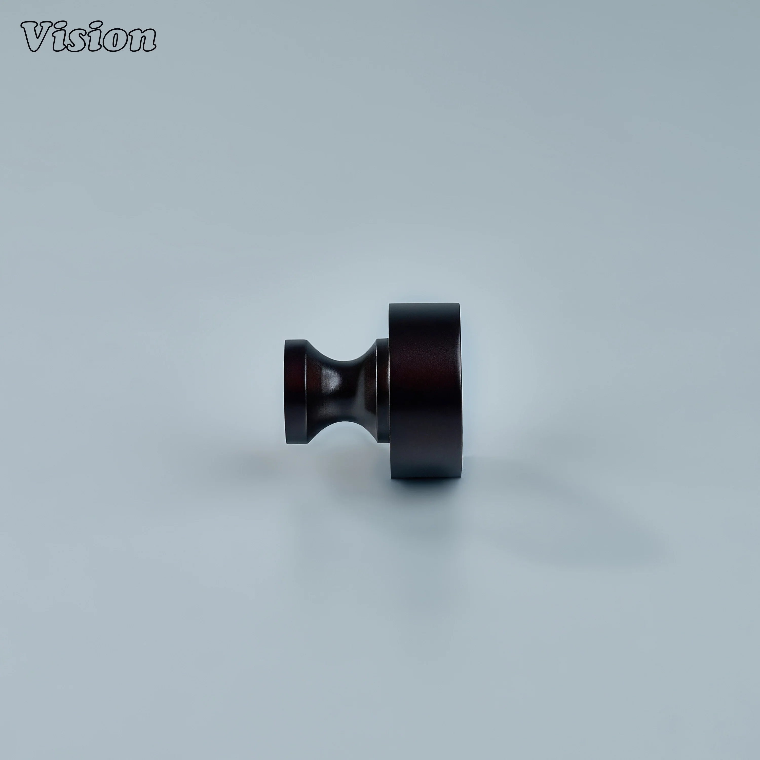 Plain round Oil Rubbed Bronze cabinet knob for interior cabinets