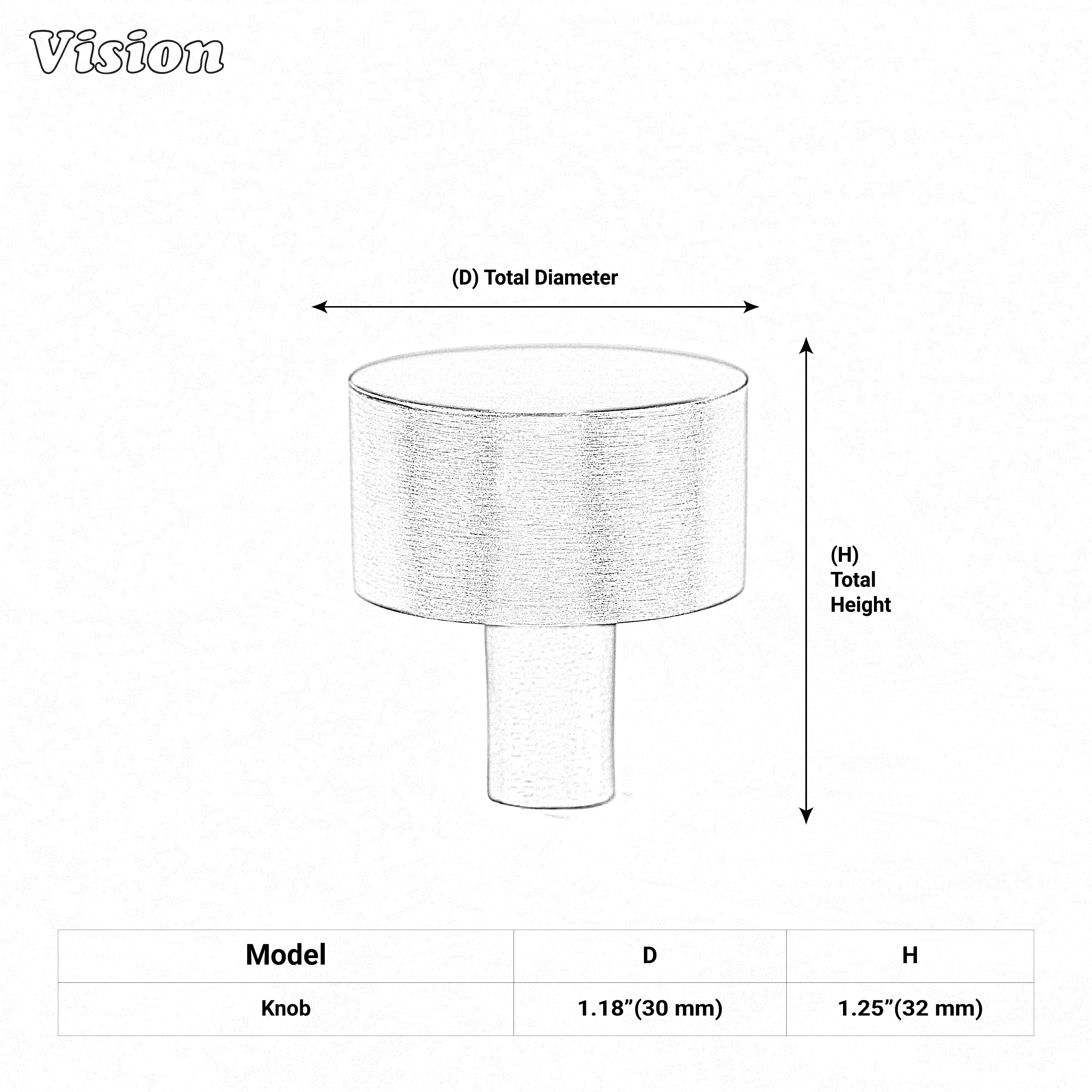 Silver brass cabinet knob with clean round profile for storage drawers