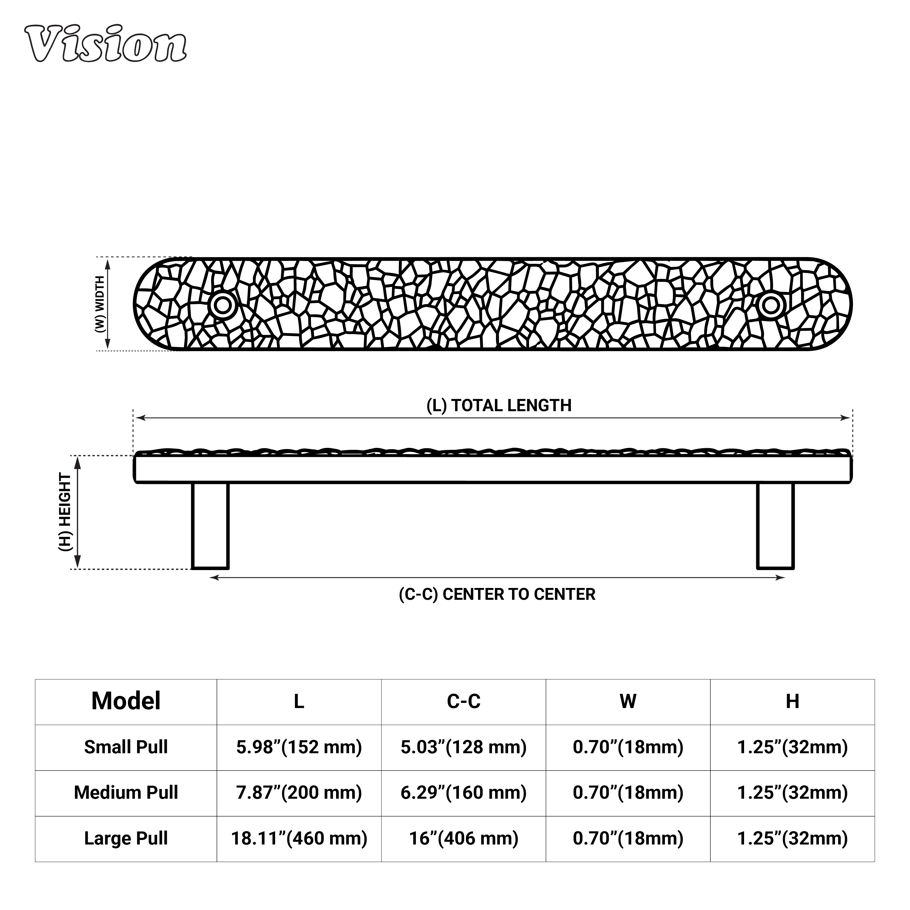 Antique bronze solid brass handcrafted cabinet pull with natural stone details on built-ins