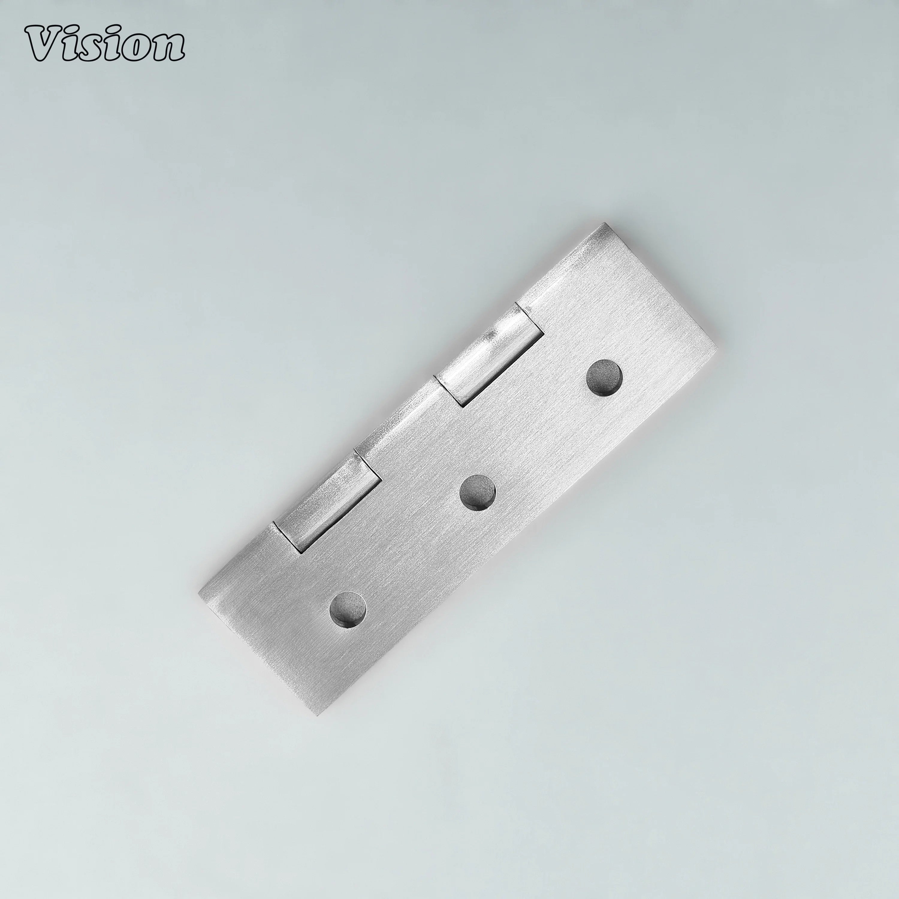 Silver finish brass cabinet hinge for interior cabinet installation