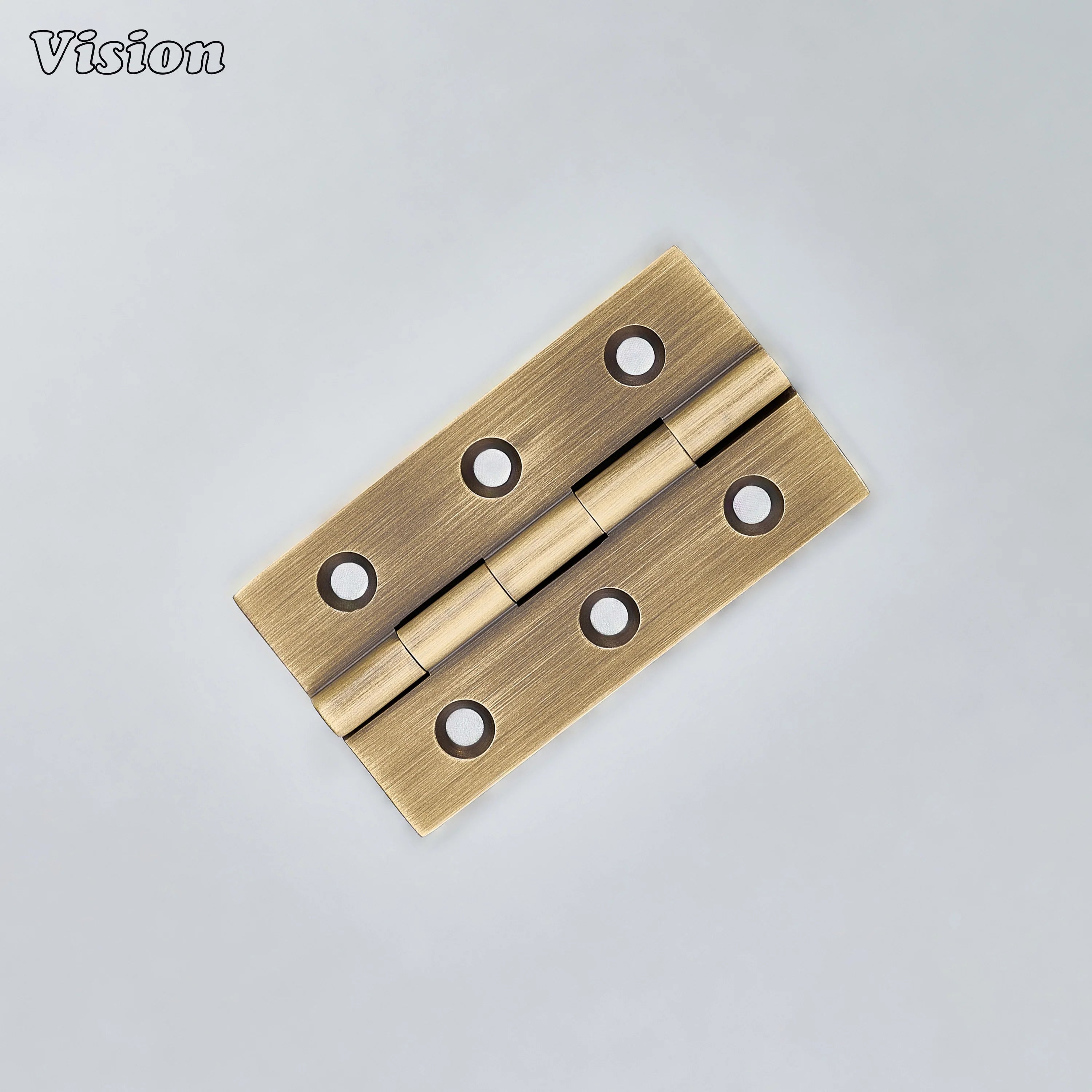 Antique bronze finish brass cabinet hinge for interior cupboard installation