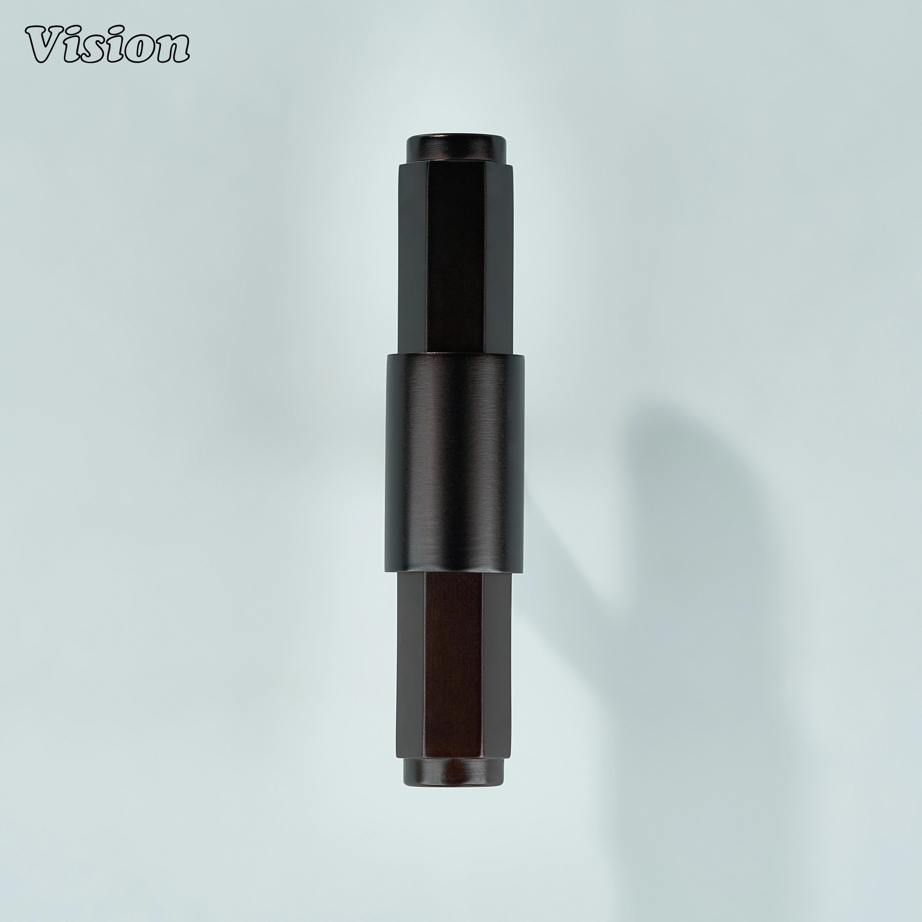Oil Rubbed Bronze T-knob with hexagonal bar profile for wardrobe doors and furniture