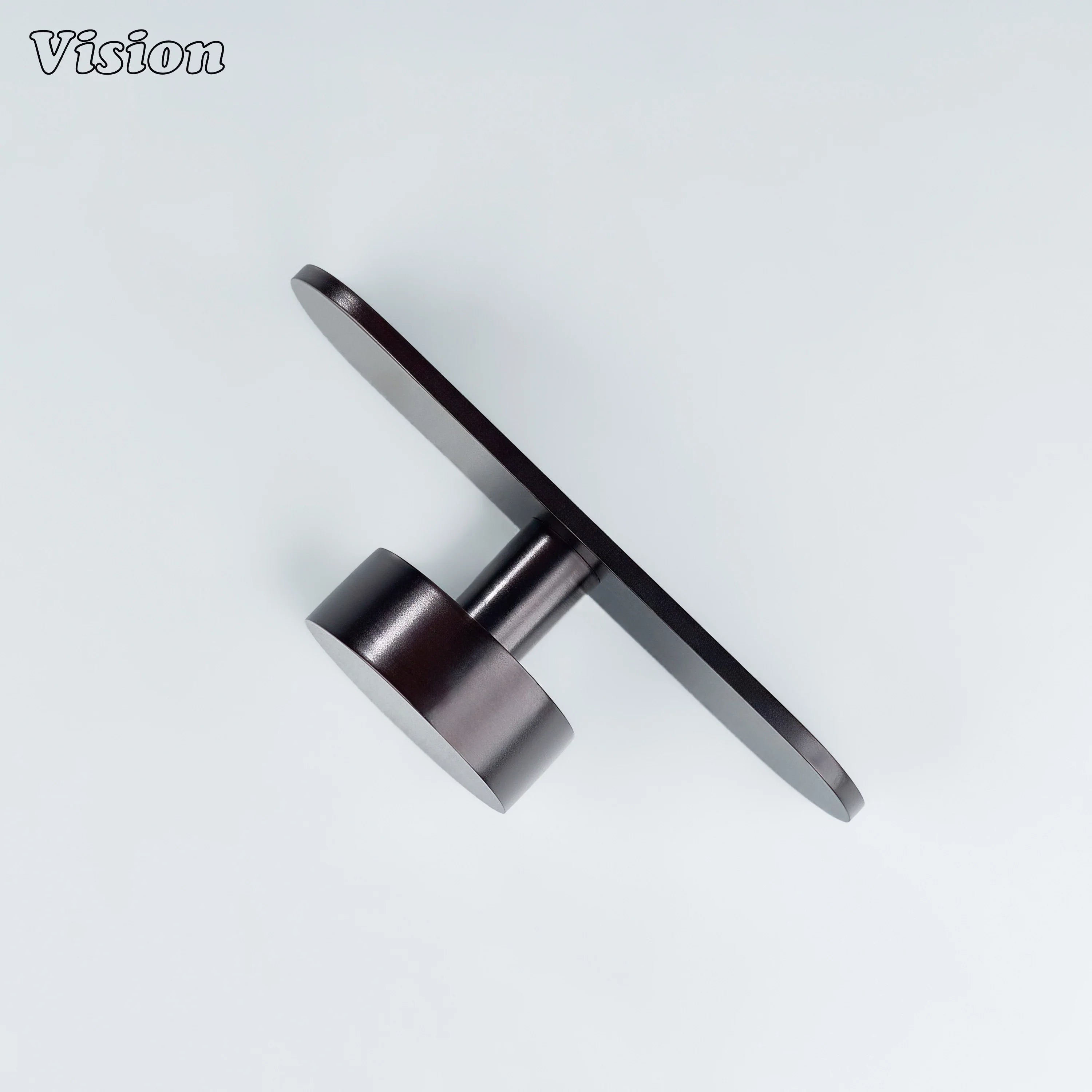 Oil Rubbed Bronze finish cabinet knob with round design for furniture units