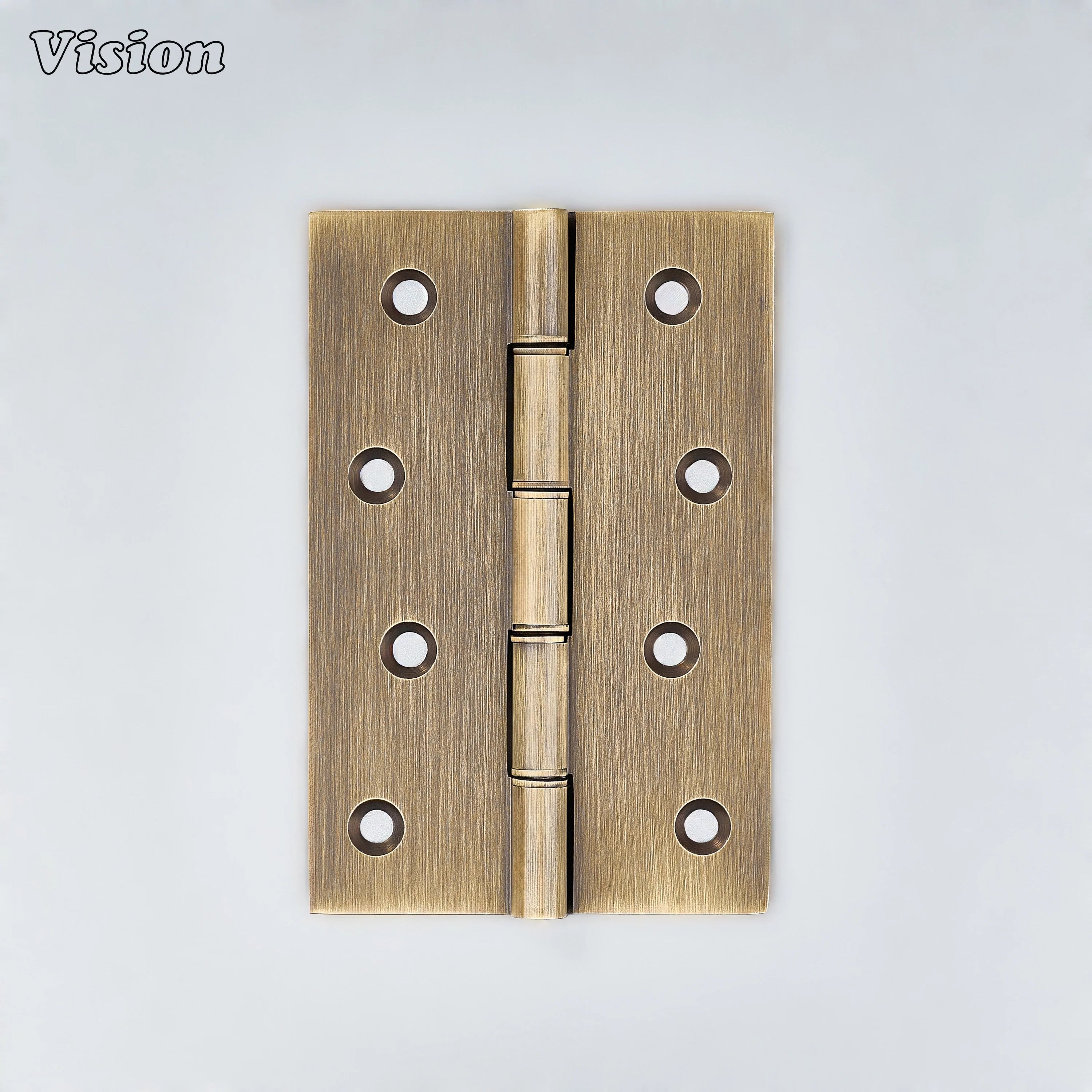 Antique Bronze plain profile brass cabinet hinge for wardrobe furniture